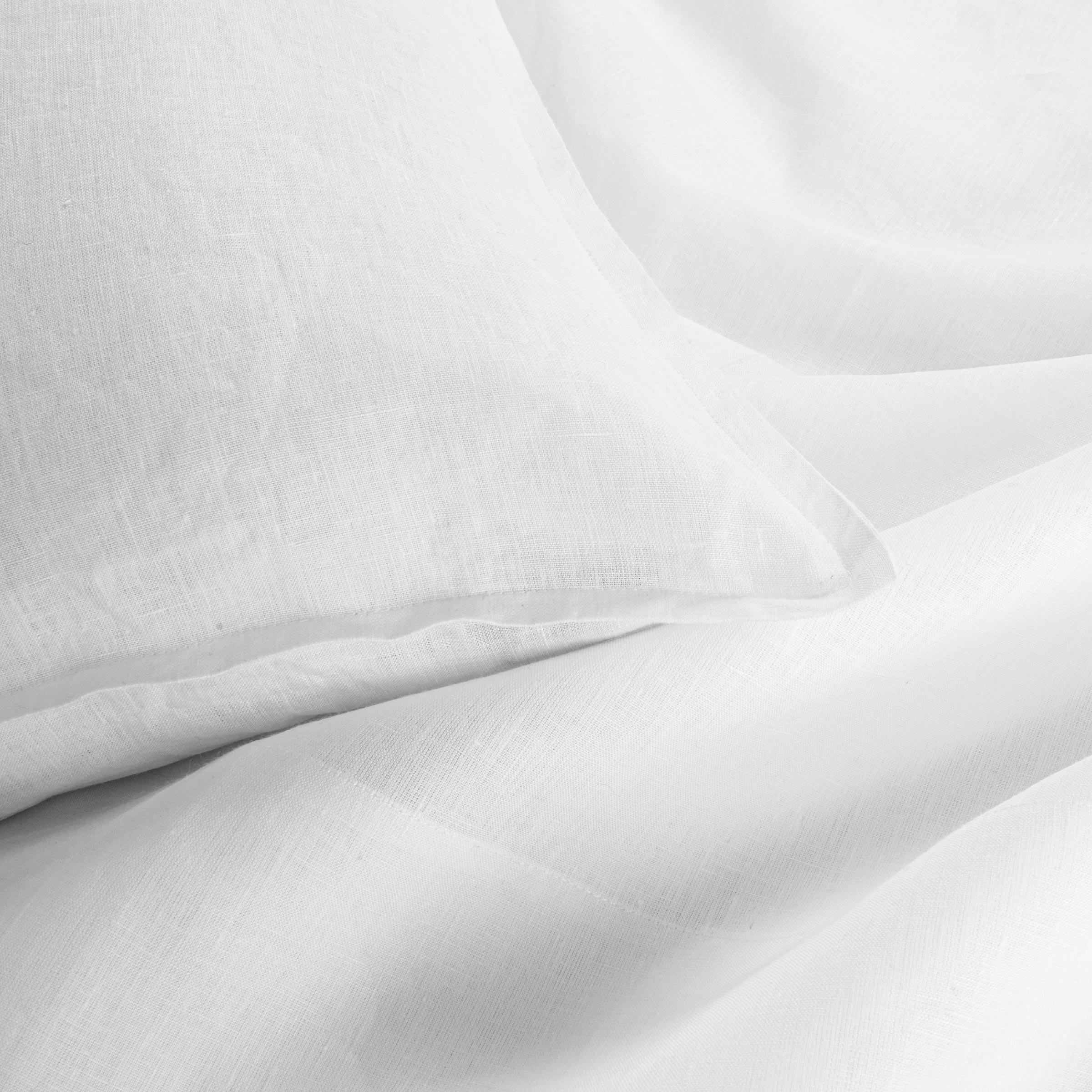 Alexandre Turpault Kussensloop Nouvelle Vague Stonewashed Linnen Wit
