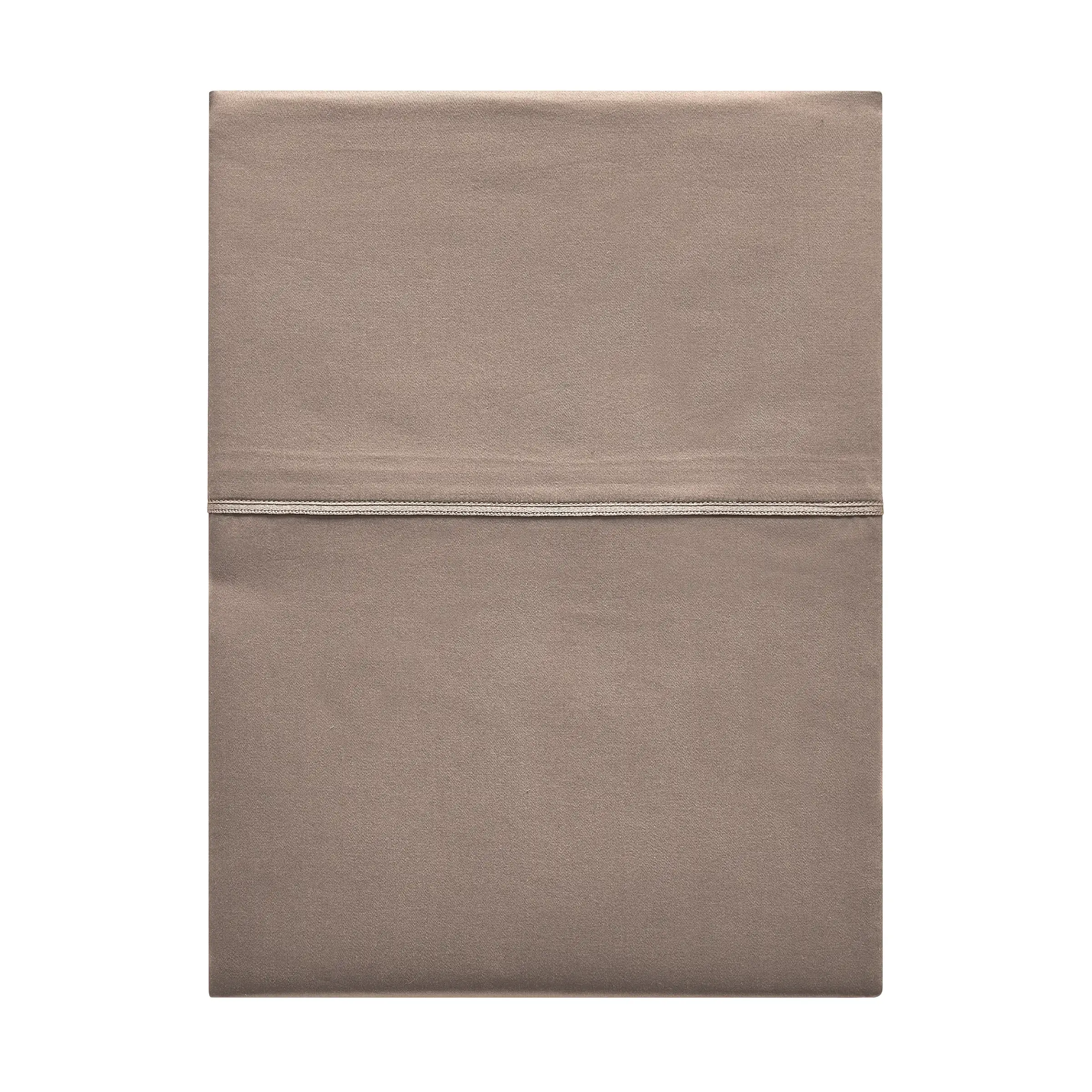 Alexandre Turpault Laken Teophile Organic Satijn 300TC Deer Brown