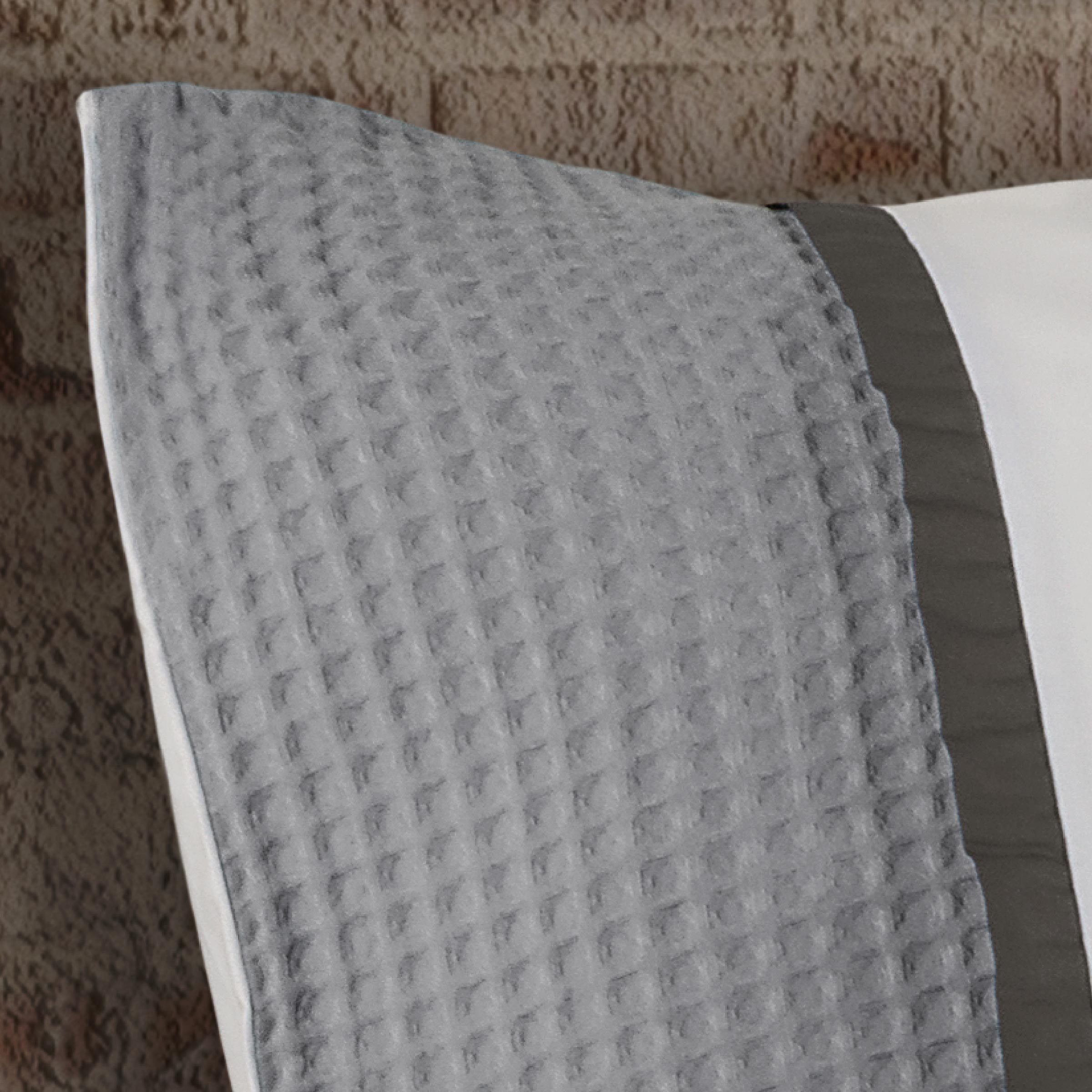 Dommelin Kussensloop Bari Percal 200TC Muisgrijs - Leisteengrijs 60 x 70 cm