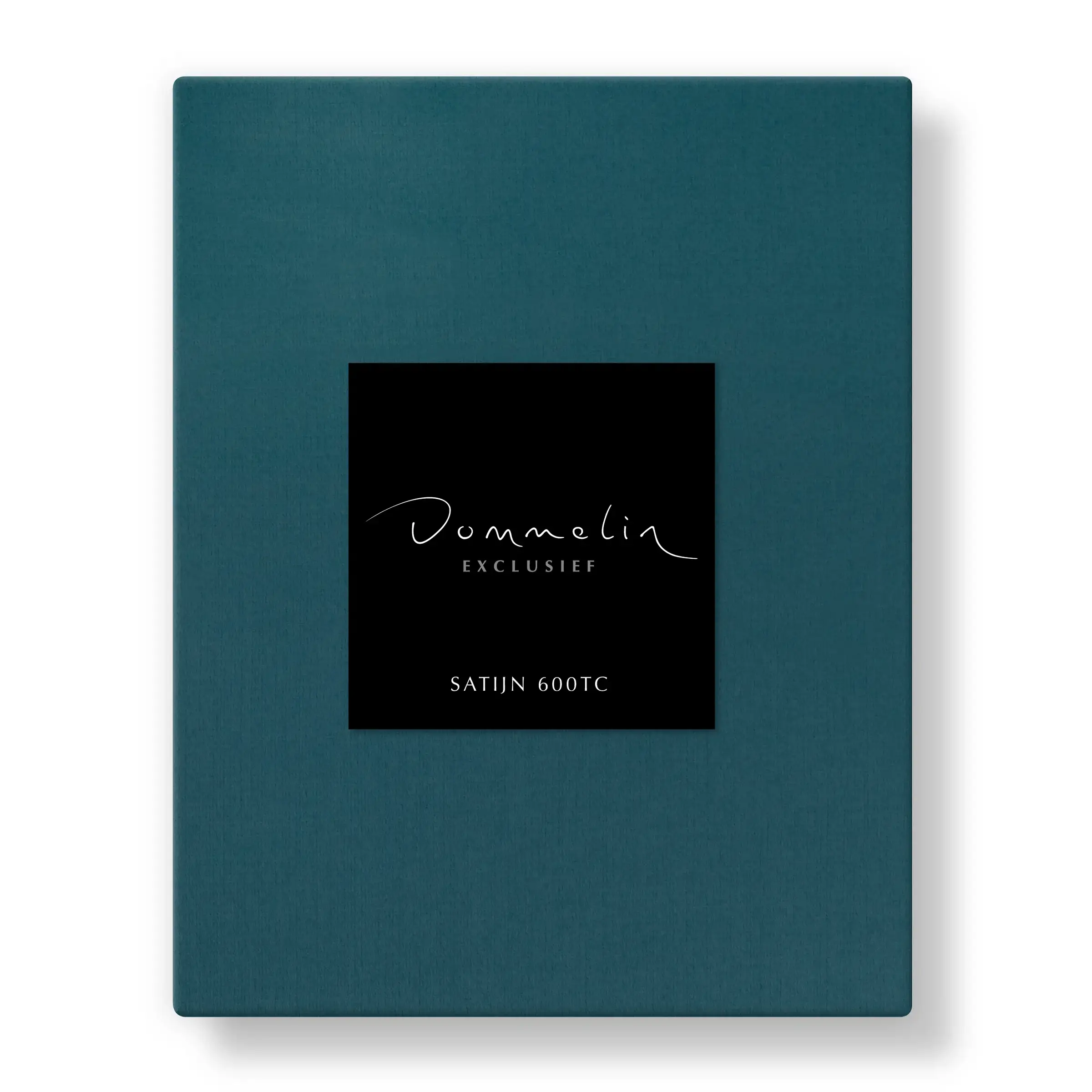 Dommelin Hoeslaken Satijn 600TC Azuur