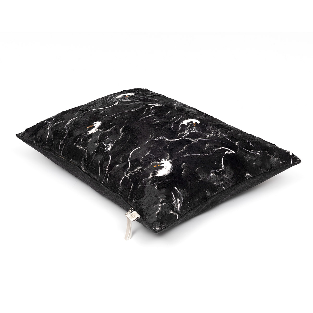 Mrs.Me Sierkussen Swan Velours Multiblack 45 x 60 cm