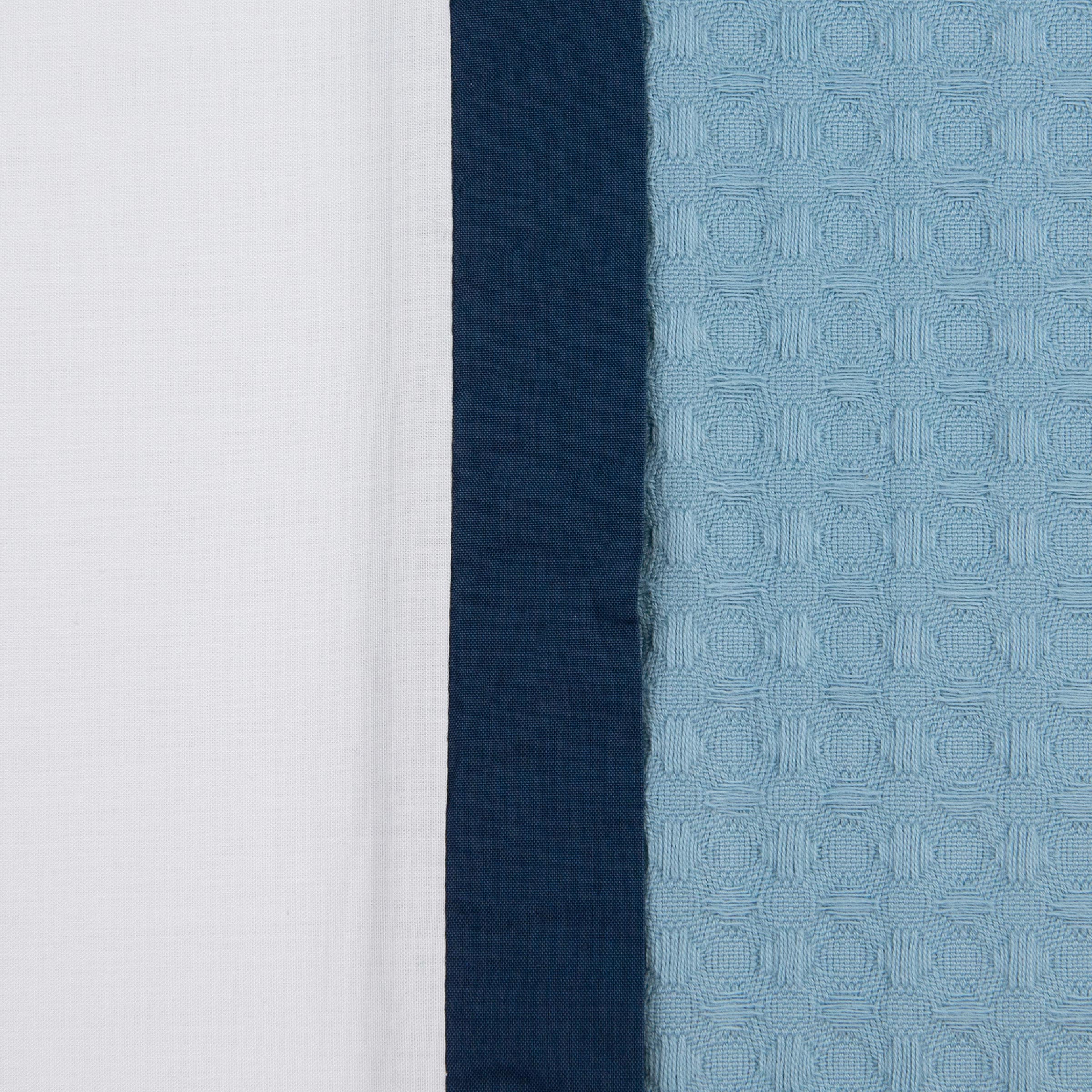 Dommelin Dekbedovertrekset Bari Percal 200TC Pastelblauw - Nachtblauw