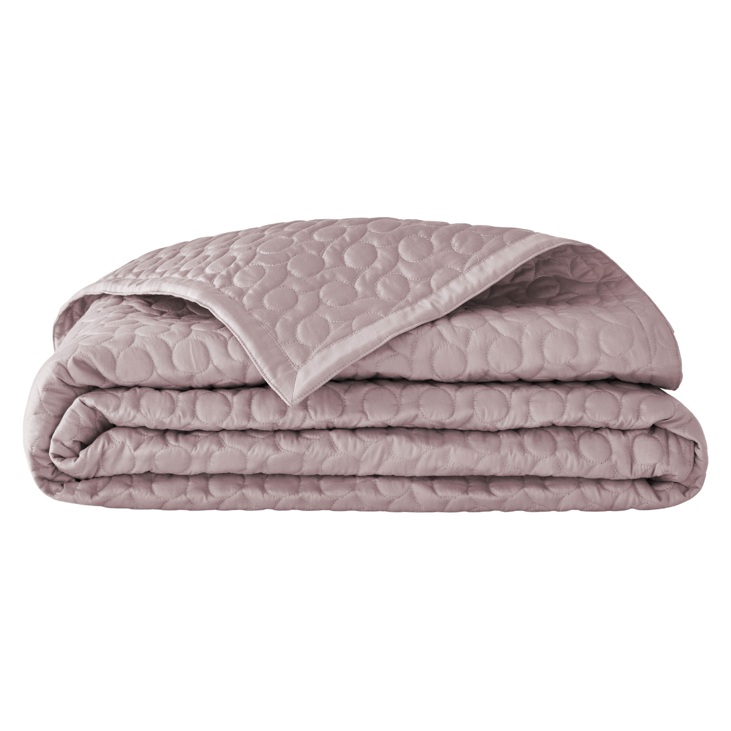 Alexandre Turpault Sprei Poesie Satijn Pink Dew 260 x 240 cm