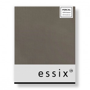 Essix Hoeslaken Percal Taupe