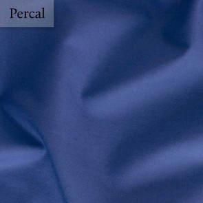 Dommelin Dubbel Split Hoeslaken Percal 200TC Jeansblauw