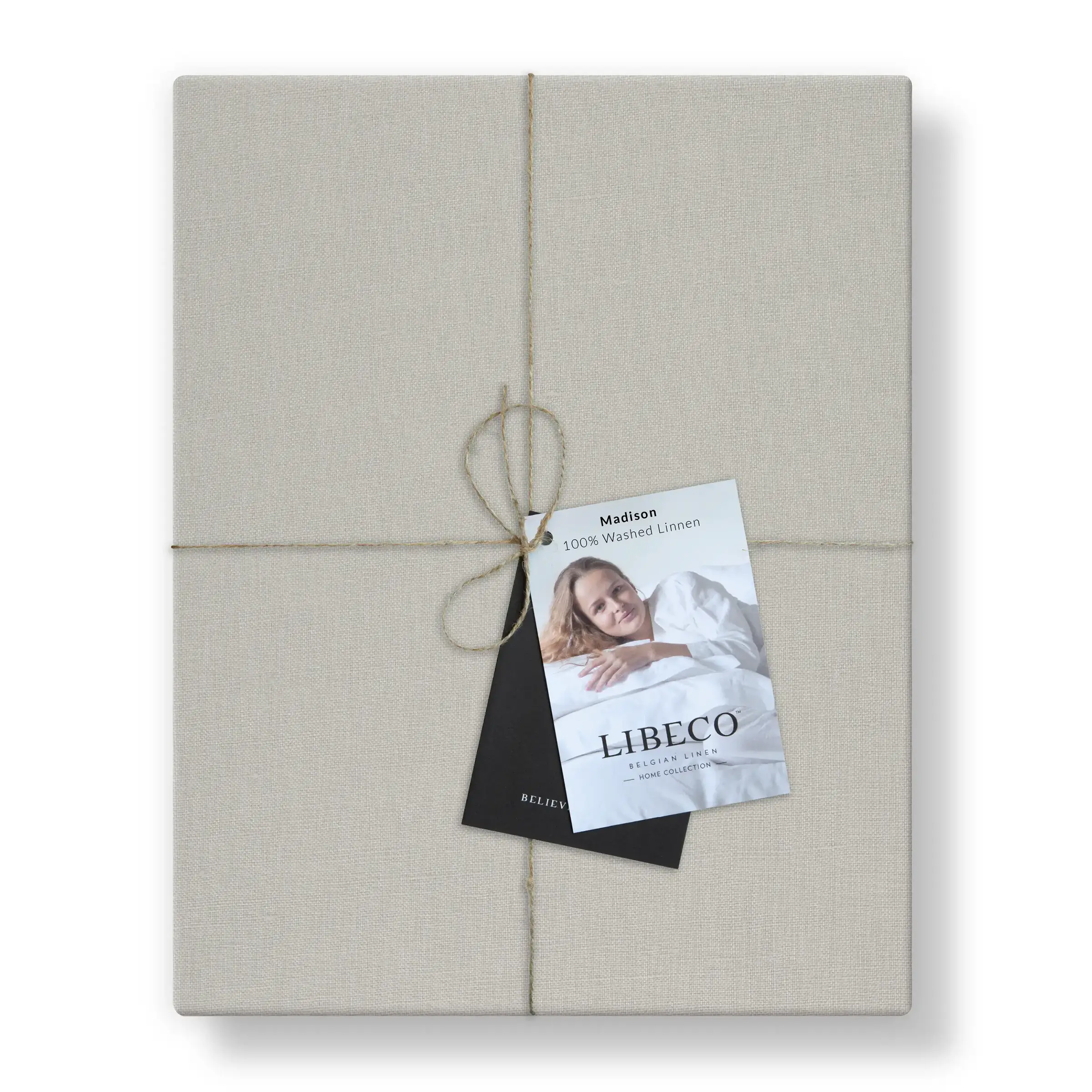 Libeco Laken Madison Washed Linnen 175 gr/m2 Light Grey