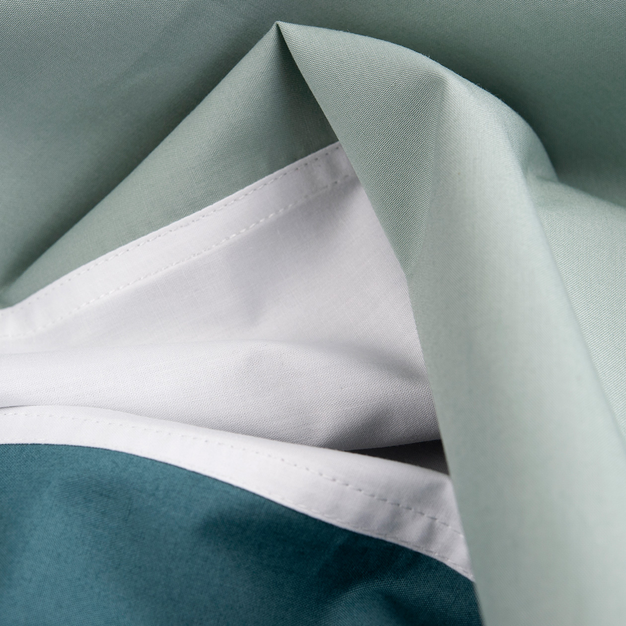 Dommelin Dekbedovertrekset Padua Percal 200TC Spargroen