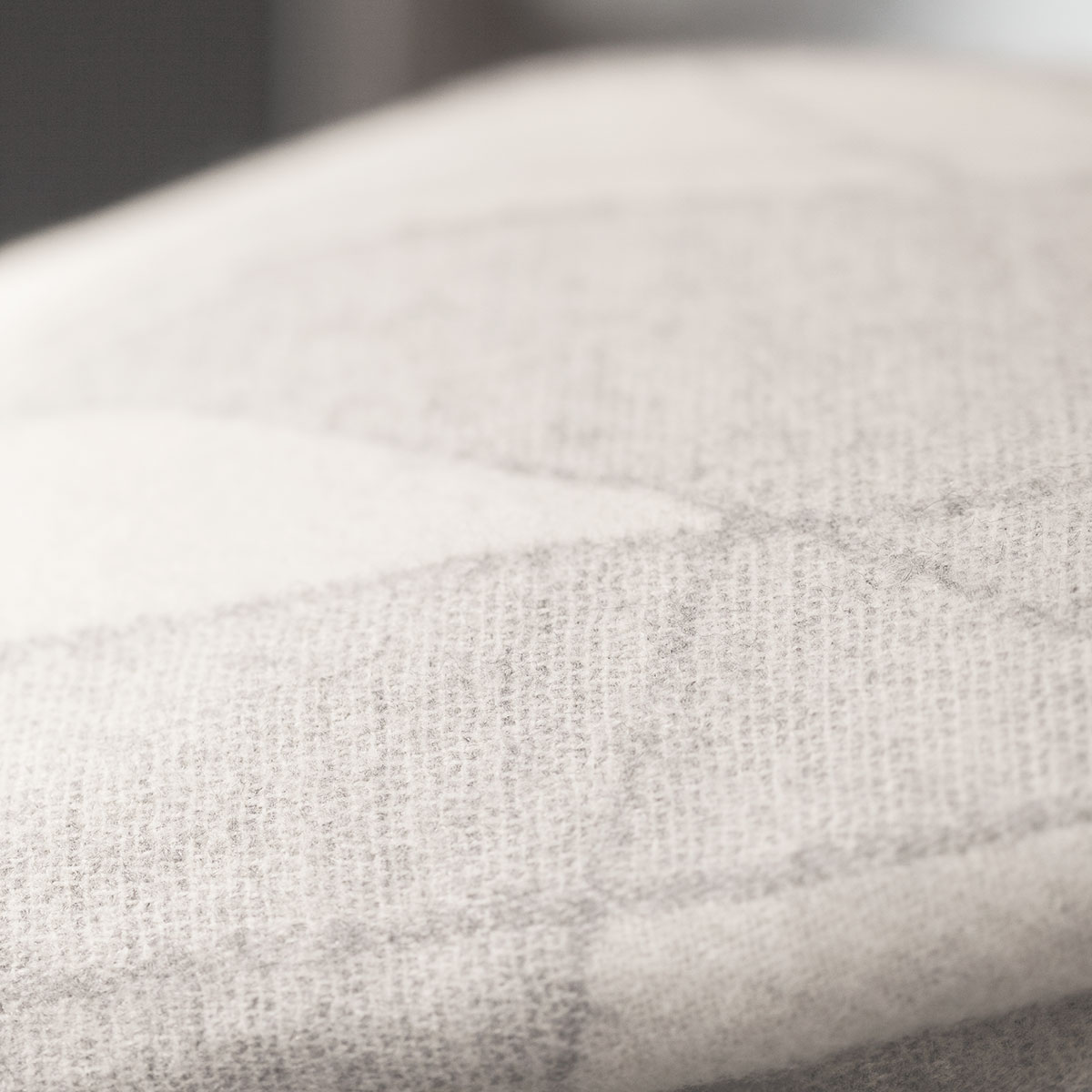 Mrs.Me Deken Crystalline Wol Light Grey - Off White 130 x 180 cm