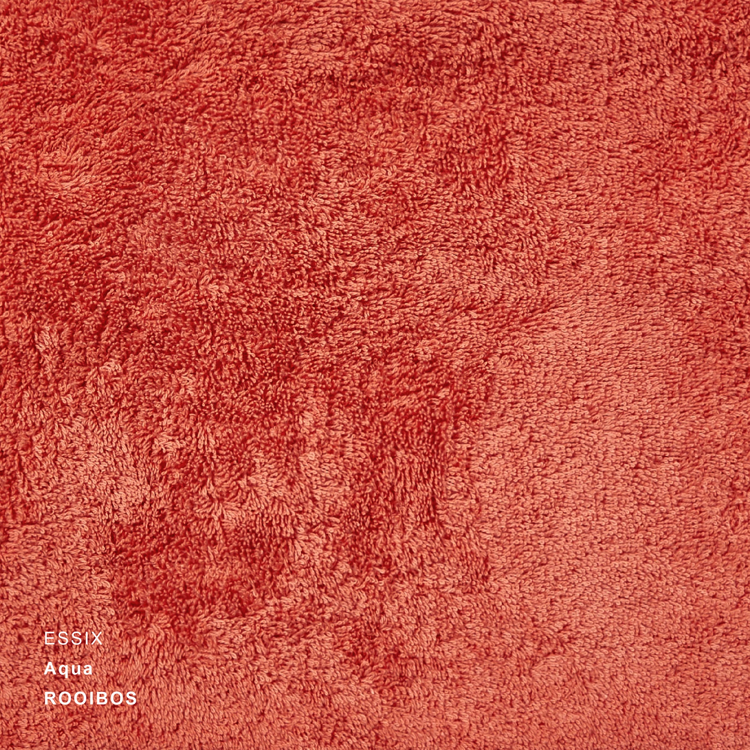 Essix Handdoek Aqua Katoen 530 gr/m2 Rooibos 55x100 (3st)