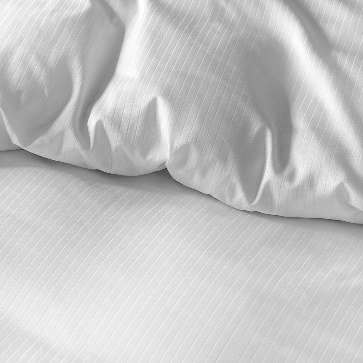 Dommelin Dekbedovertrekset Pico Satijn 400TC Wit