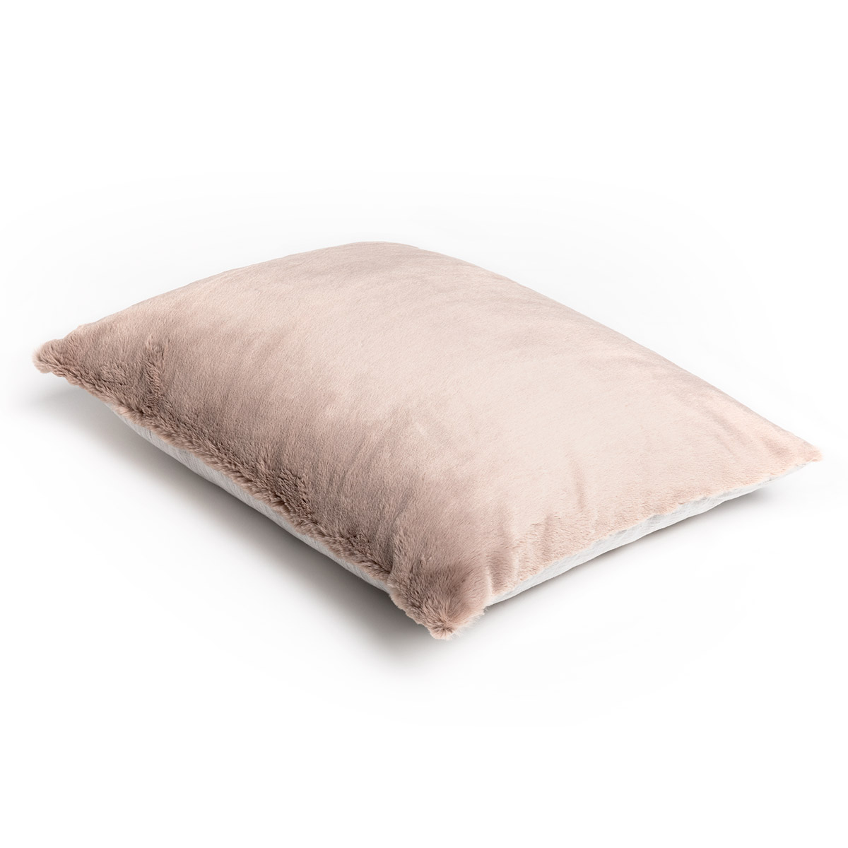 Mrs.Me Sierkussen Caprice Imitatiebont Soft Pink 45 x 60 cm