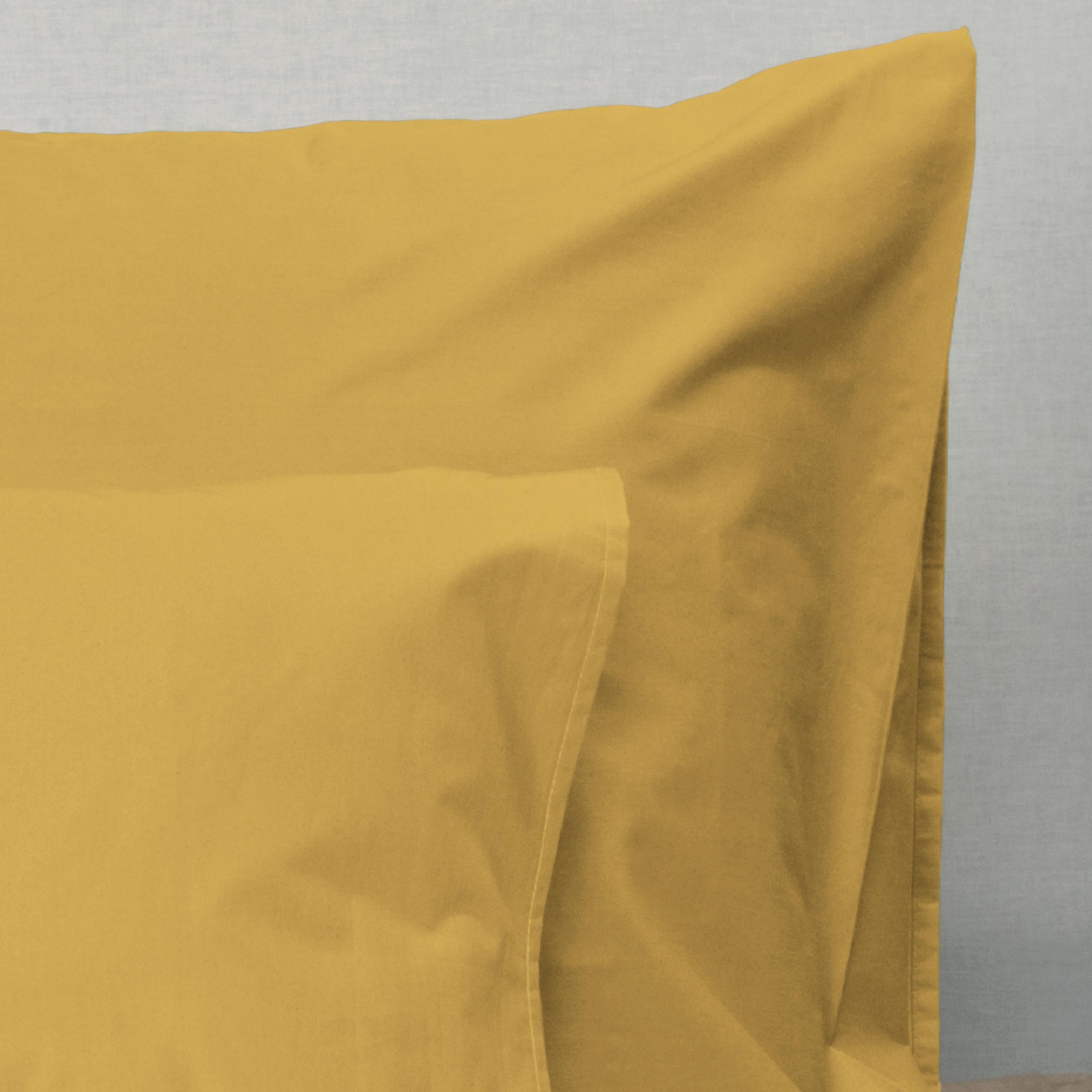 Dommelin Kussensloop Percal 200TC Okergeel