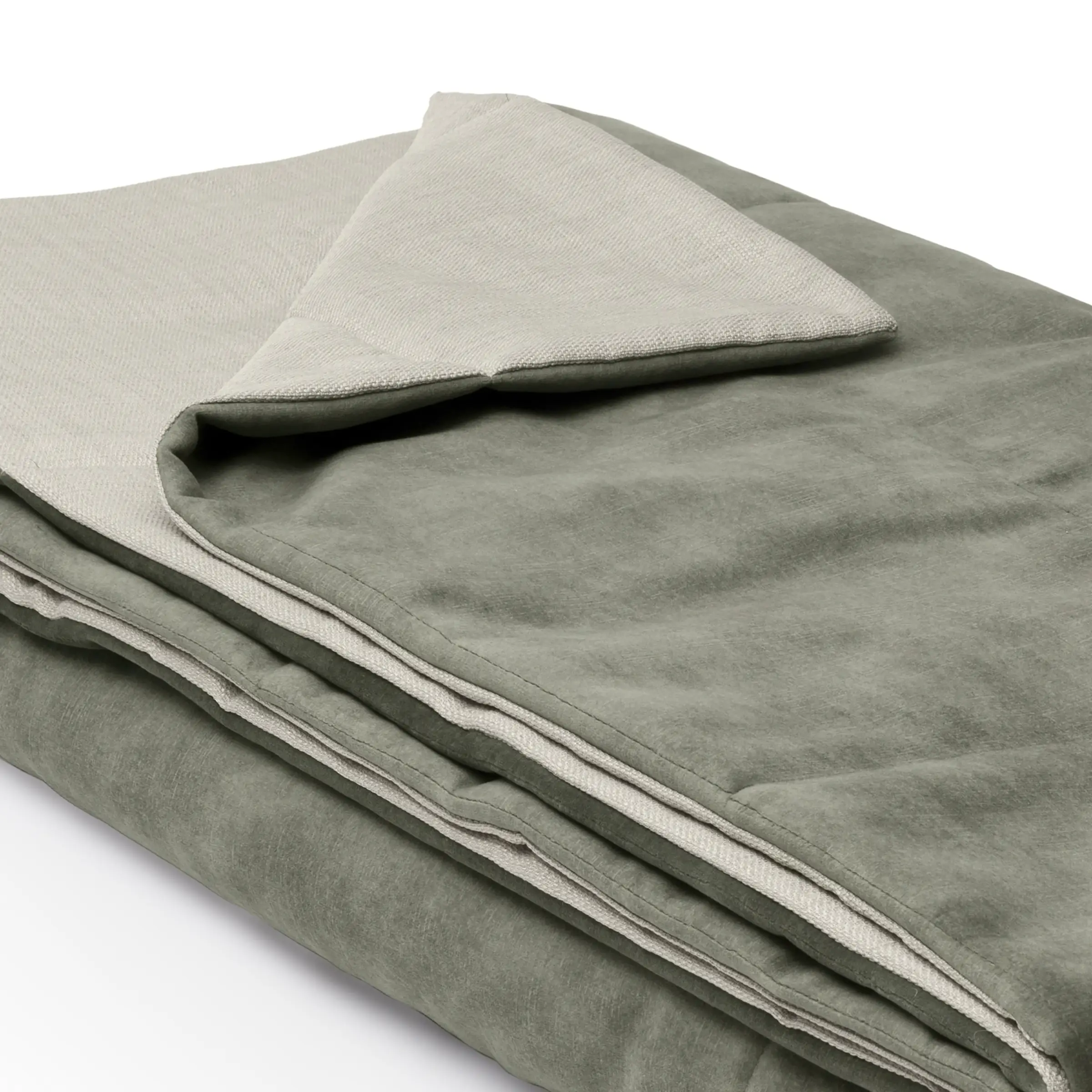 Mrs.Me Bedeind Sprei Porter Velours Evergreen 135 x 300 cm