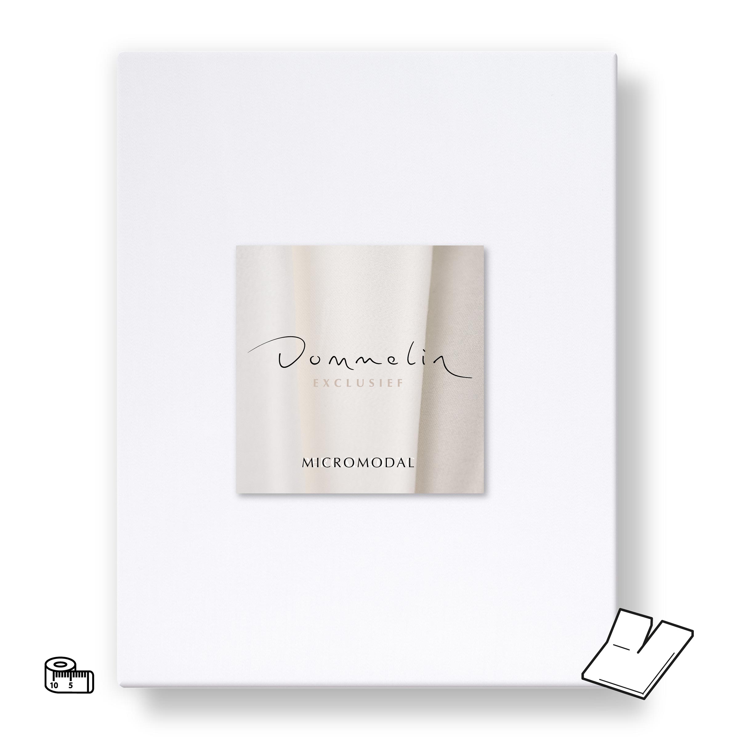 Dommelin Split Topper Hoeslaken op Maat Micromodal 300TC