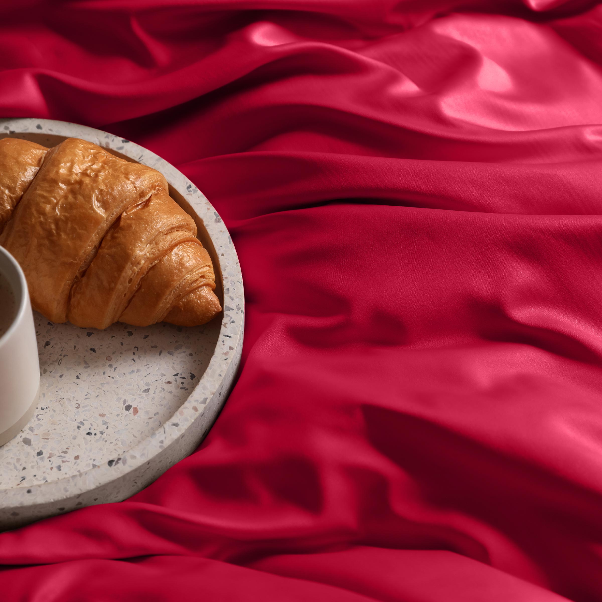 Dommelin Dekbedovertrek Set Satijn 300TC Cherry 