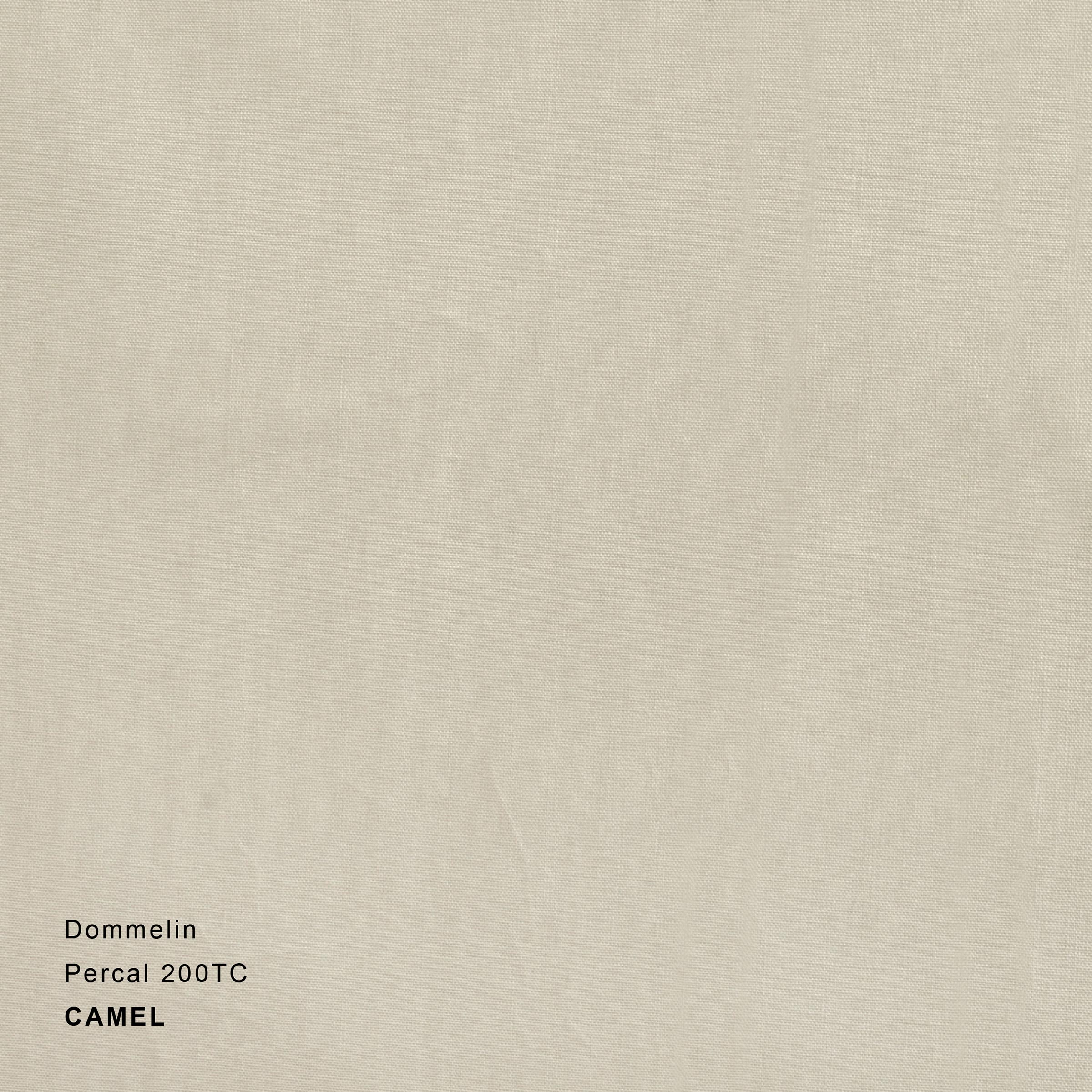 Dommelin Dekbedovertrek Percal 200TC Camel