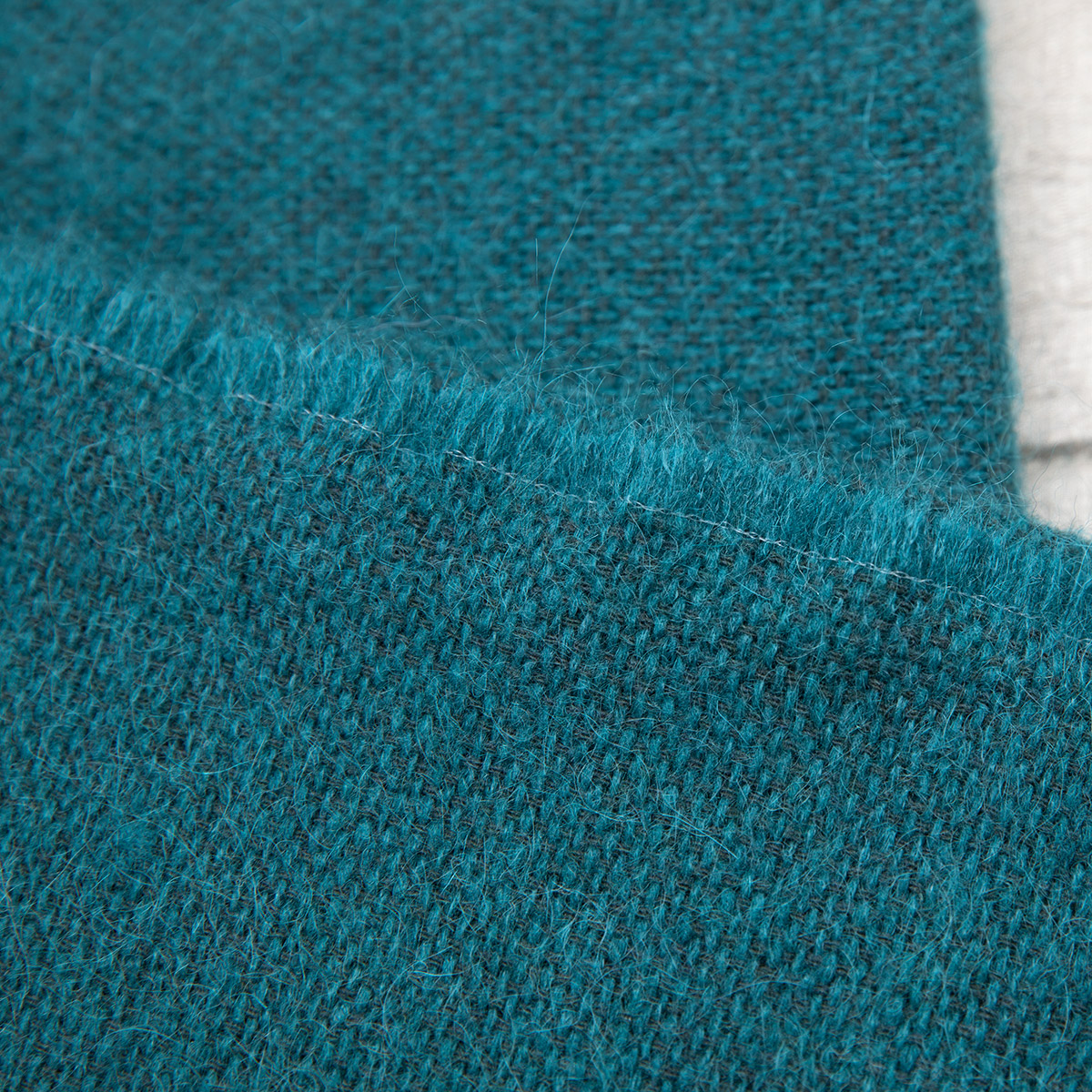 Mrs.Me Deken Archive Wol Mix Dark Petrol 170 x 220 cm