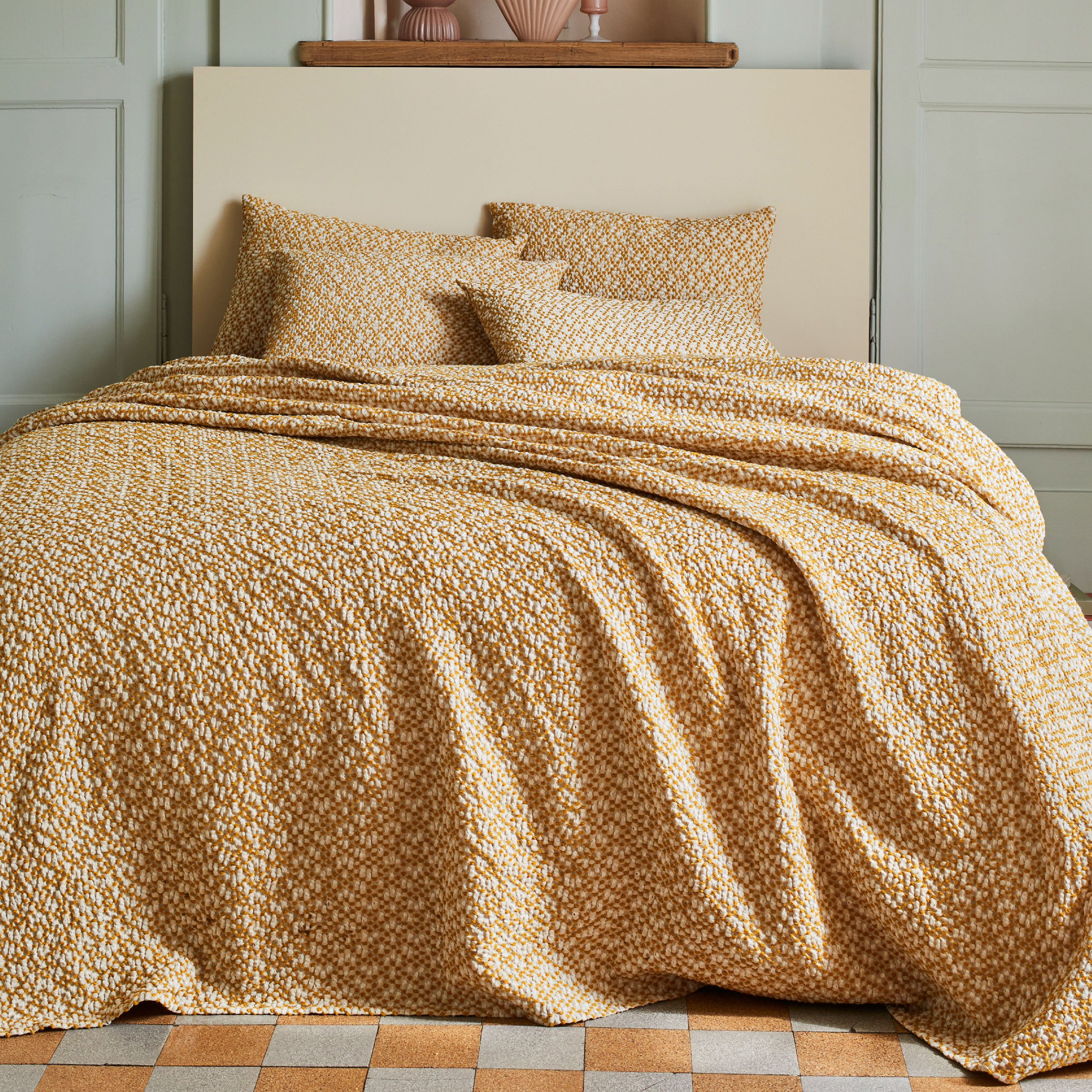 Essix Sprei Mirage Stonewashed Katoen Tresor 240 x 260 cm