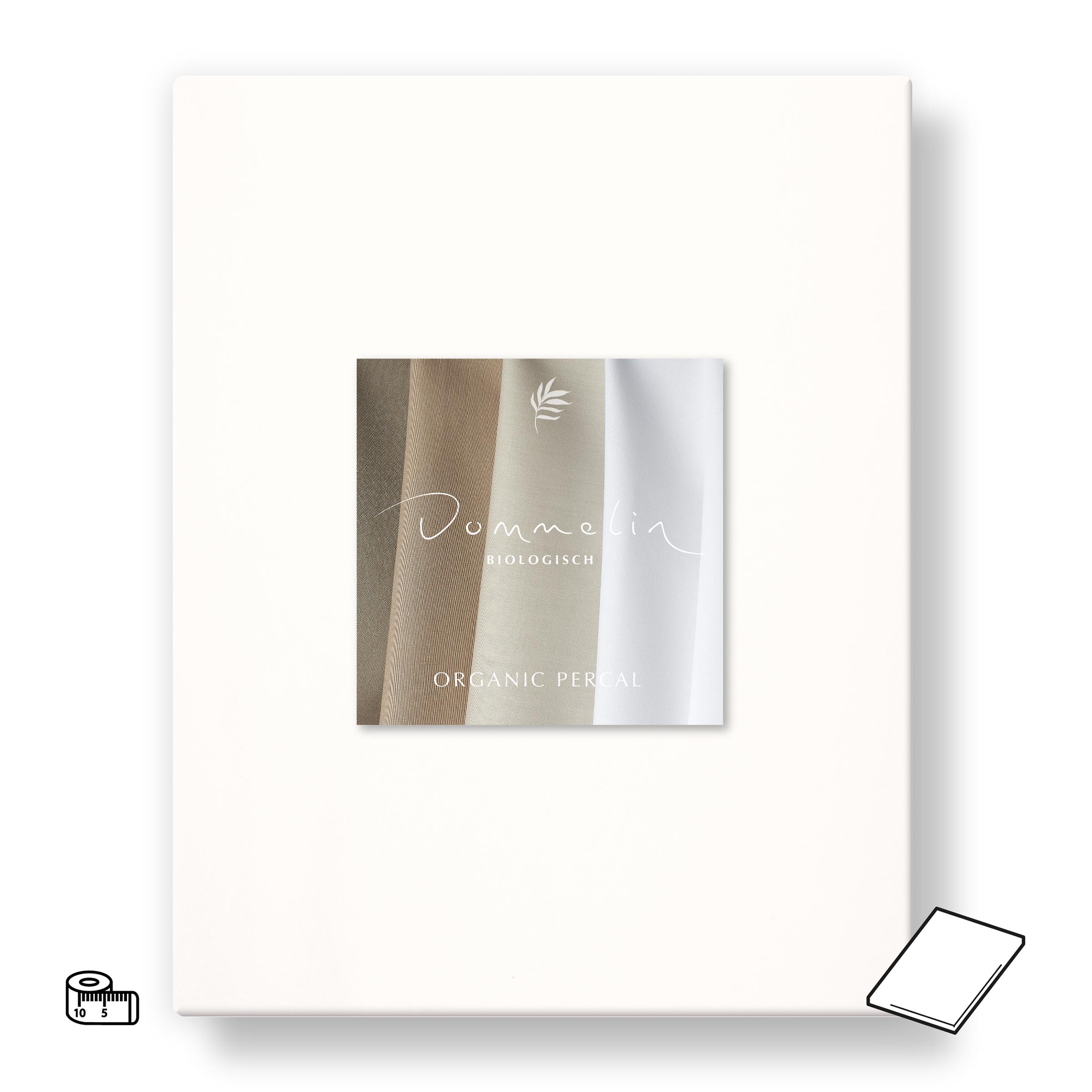 Dommelin Topper Hoeslaken op Maat Organic Percal 200TC