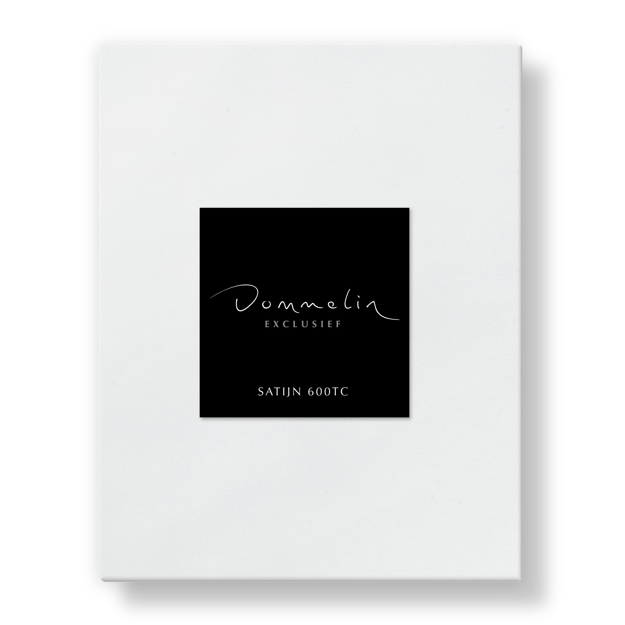 Dommelin Topper Hoeslaken Satijn 600TC Wit