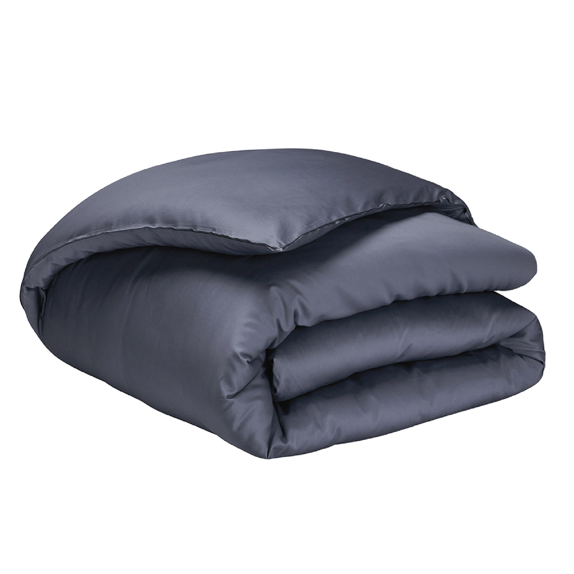 Alexandre Turpault Dekbedovertrek Teophile Organic Satijn 300TC Marine