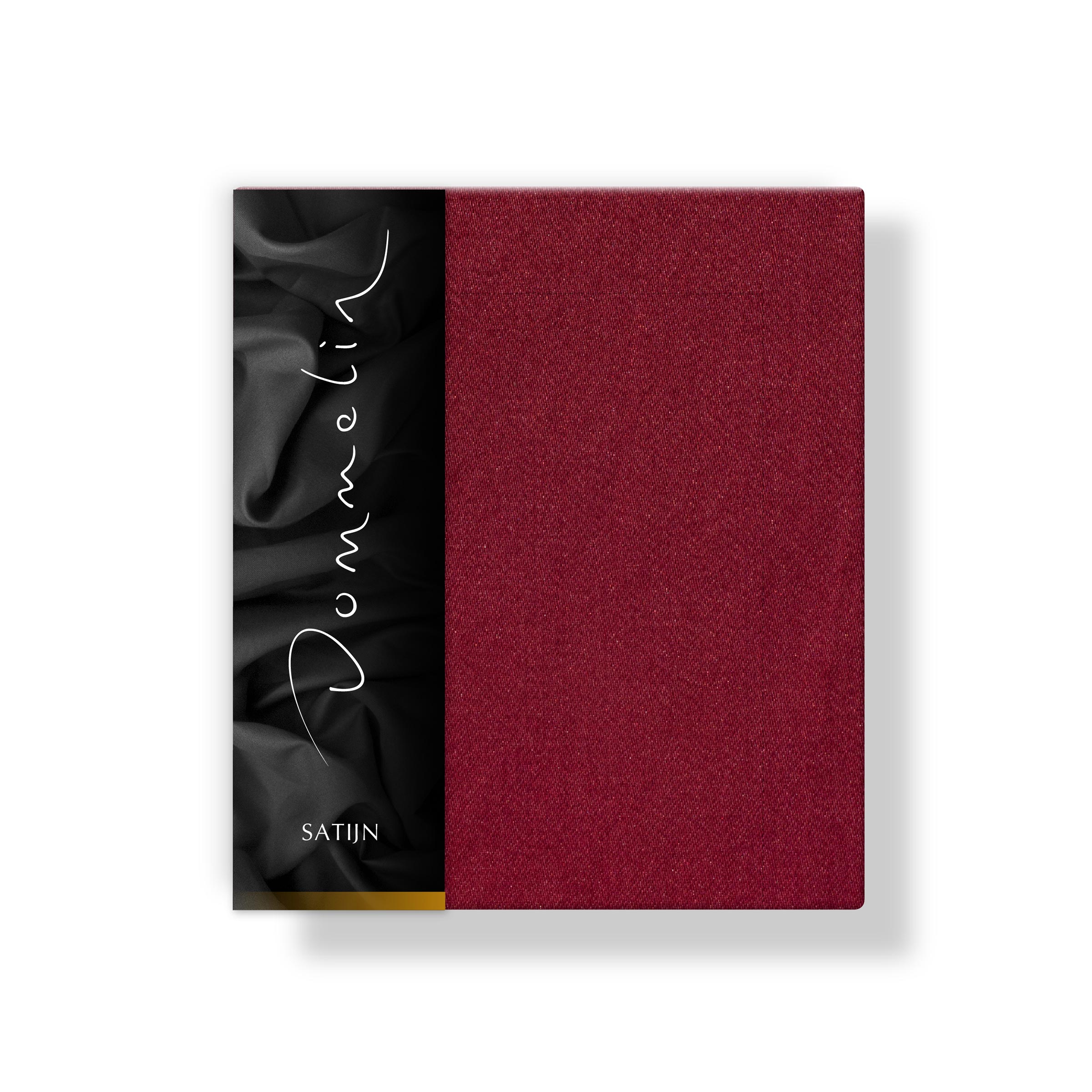 Dommelin Kussensloop Volant Satijn 300TC Rosso 60 x 70 cm