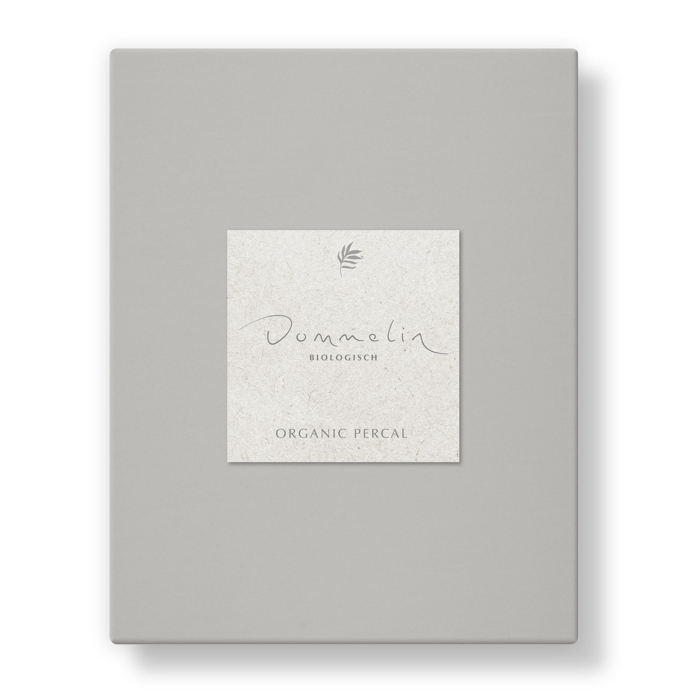 Dommelin Hoeslaken Hoge Hoek Organic Percal 200TC Platinum