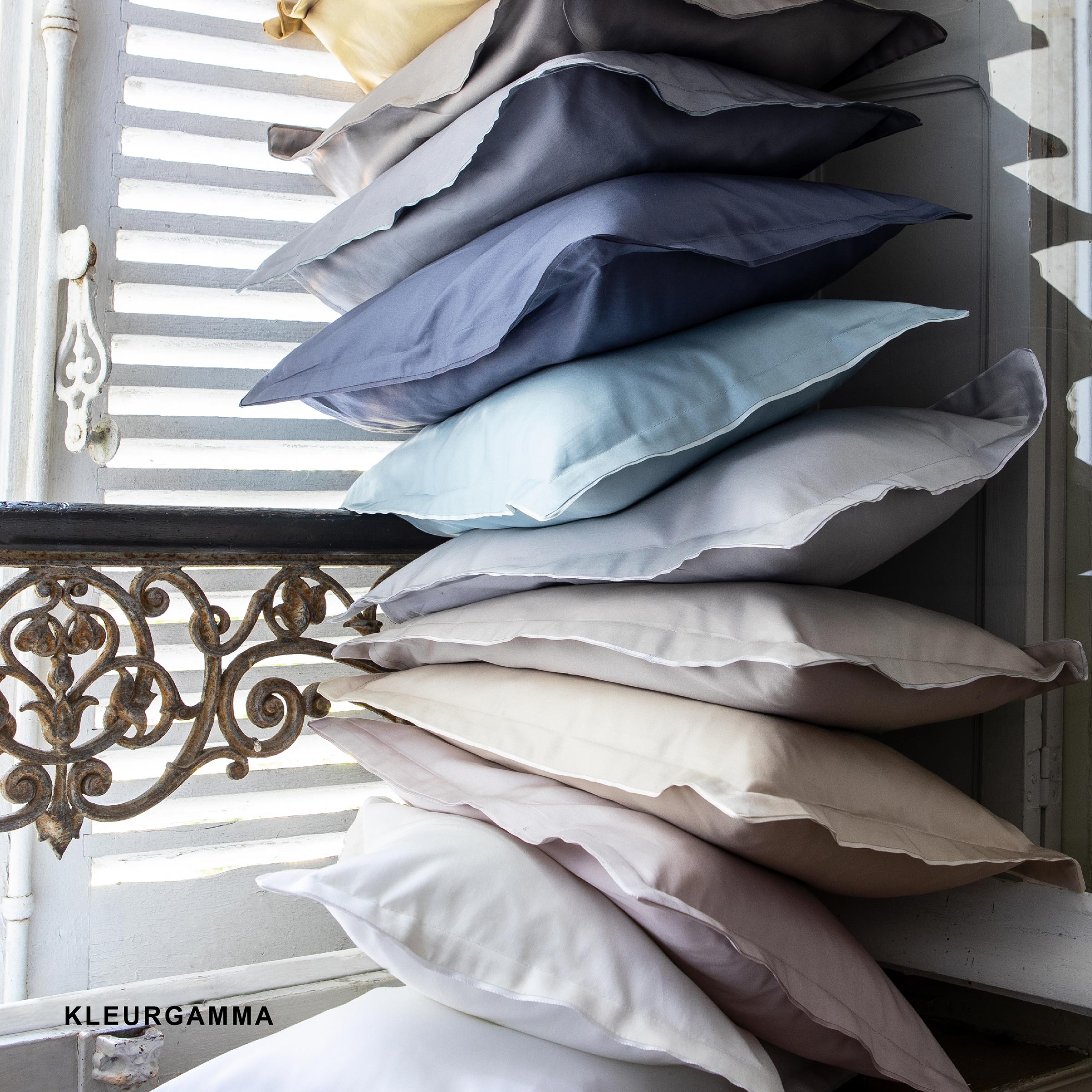 Alexandre Turpault Dekbedovertrek Teophile Organic Satijn 300TC Oyster