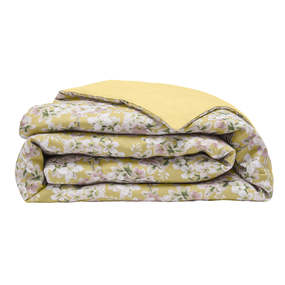 Alexandre Turpault Plaid Bloom Linnen Goud 130 x 180 cm