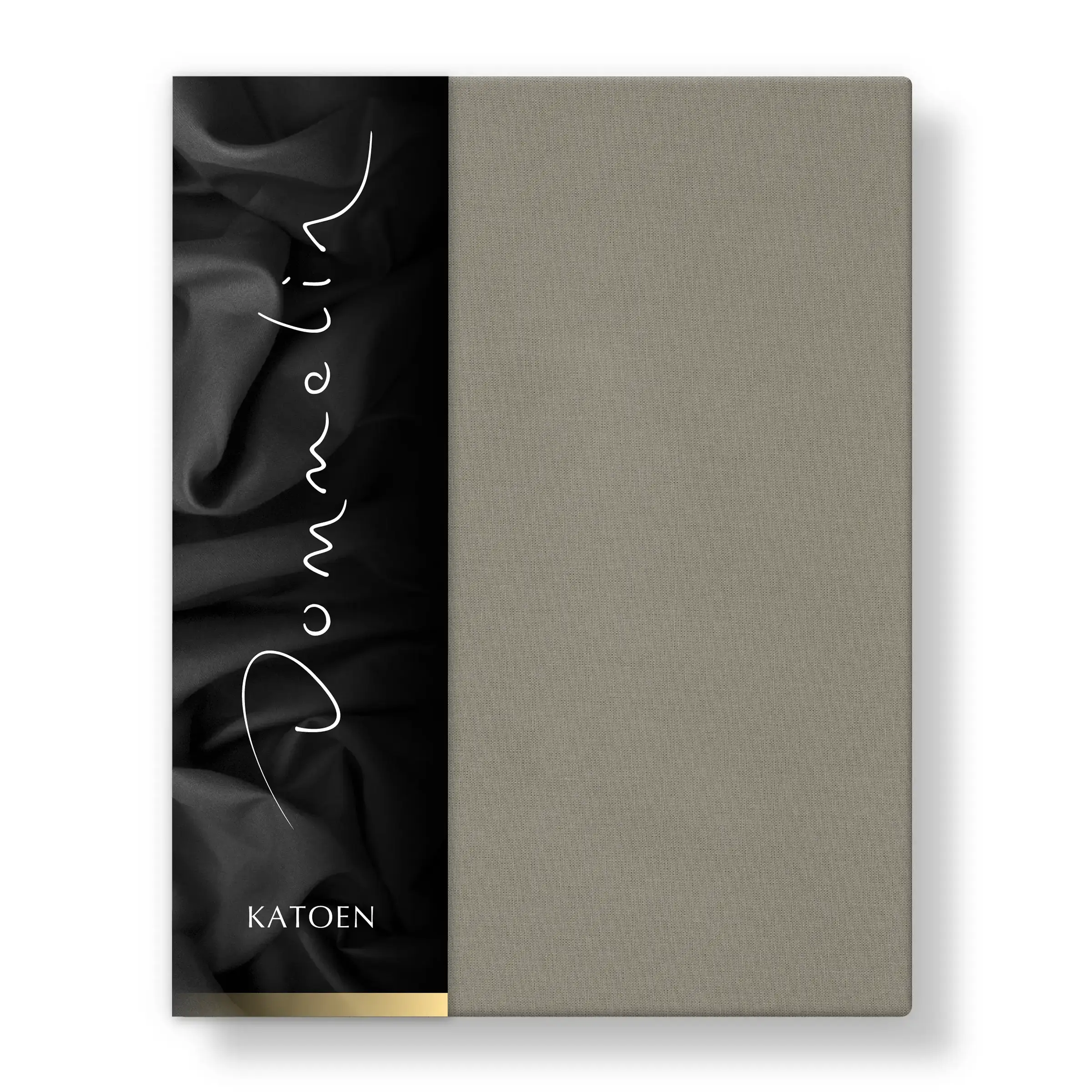 Dommelin Hoeslaken Katoen 180TC Kiezel H30