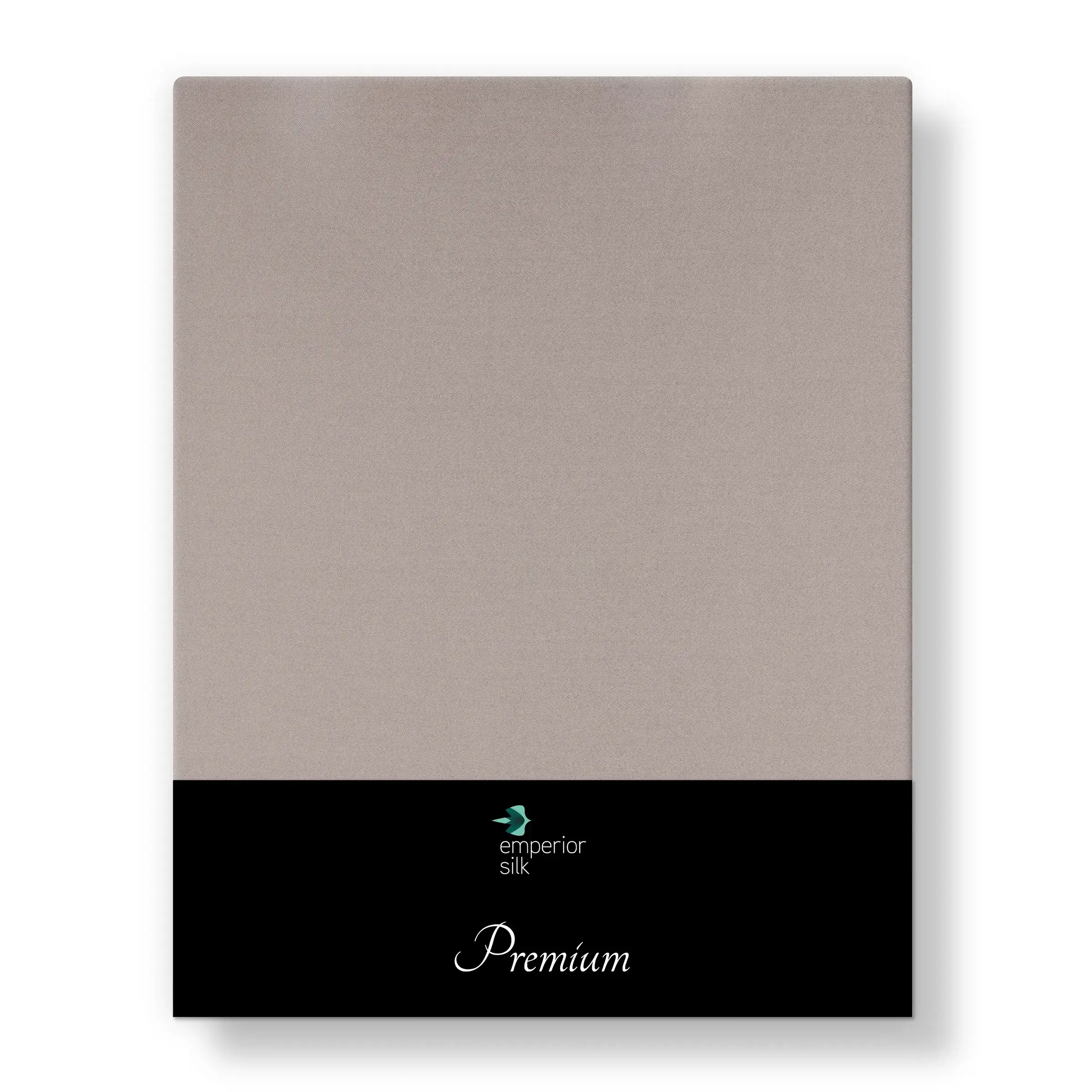 Emperior Silk Topper Hoeslaken Zijde Taupe