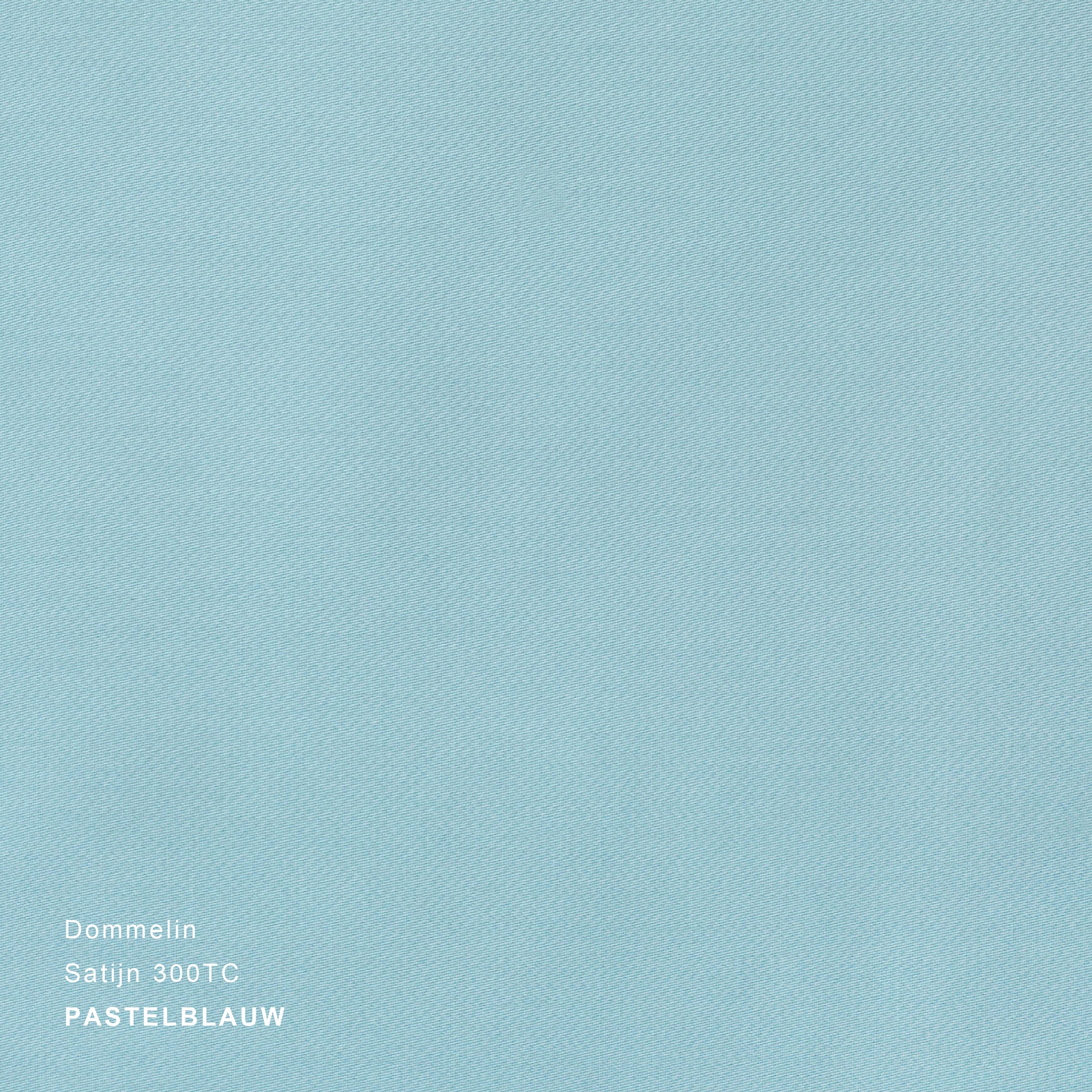 Dommelin Dekbedovertrek Set Satijn 300TC Pastelblauw 