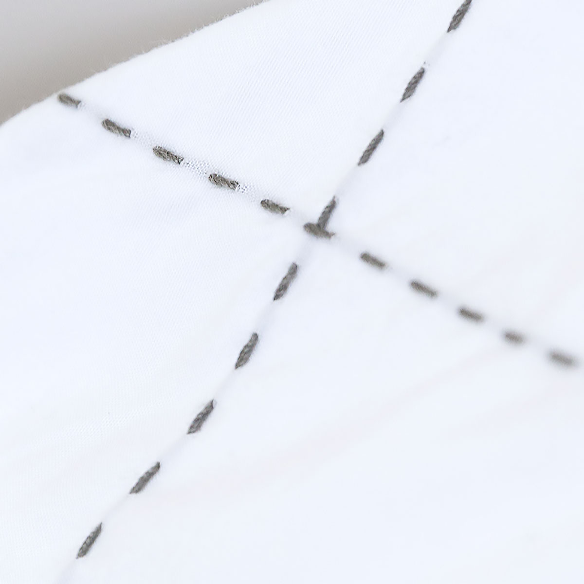 Mrs.Me Kussensloop Apex Percal 400TC Wit 60 x 70 cm