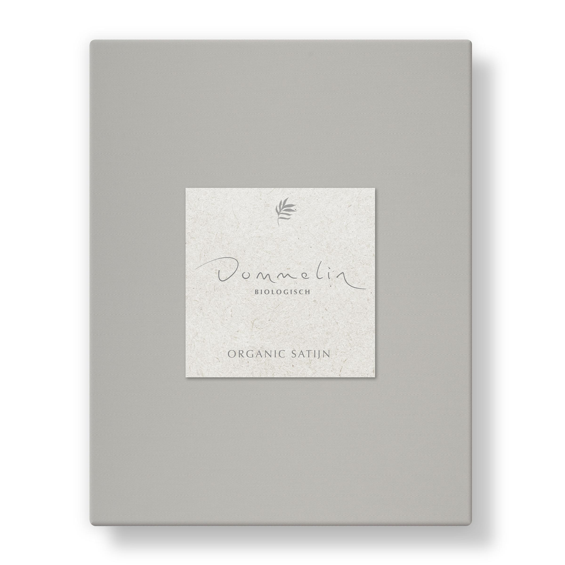 Dommelin Hoeslaken Organic Satijn 300TC Platinum