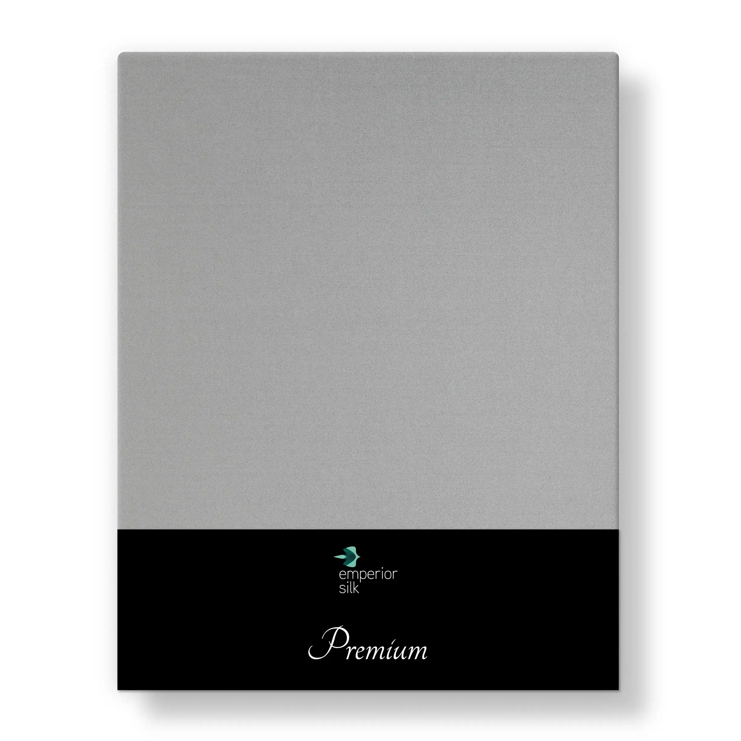 Emperior Silk Hoeslaken Zijde Zilvergrijs