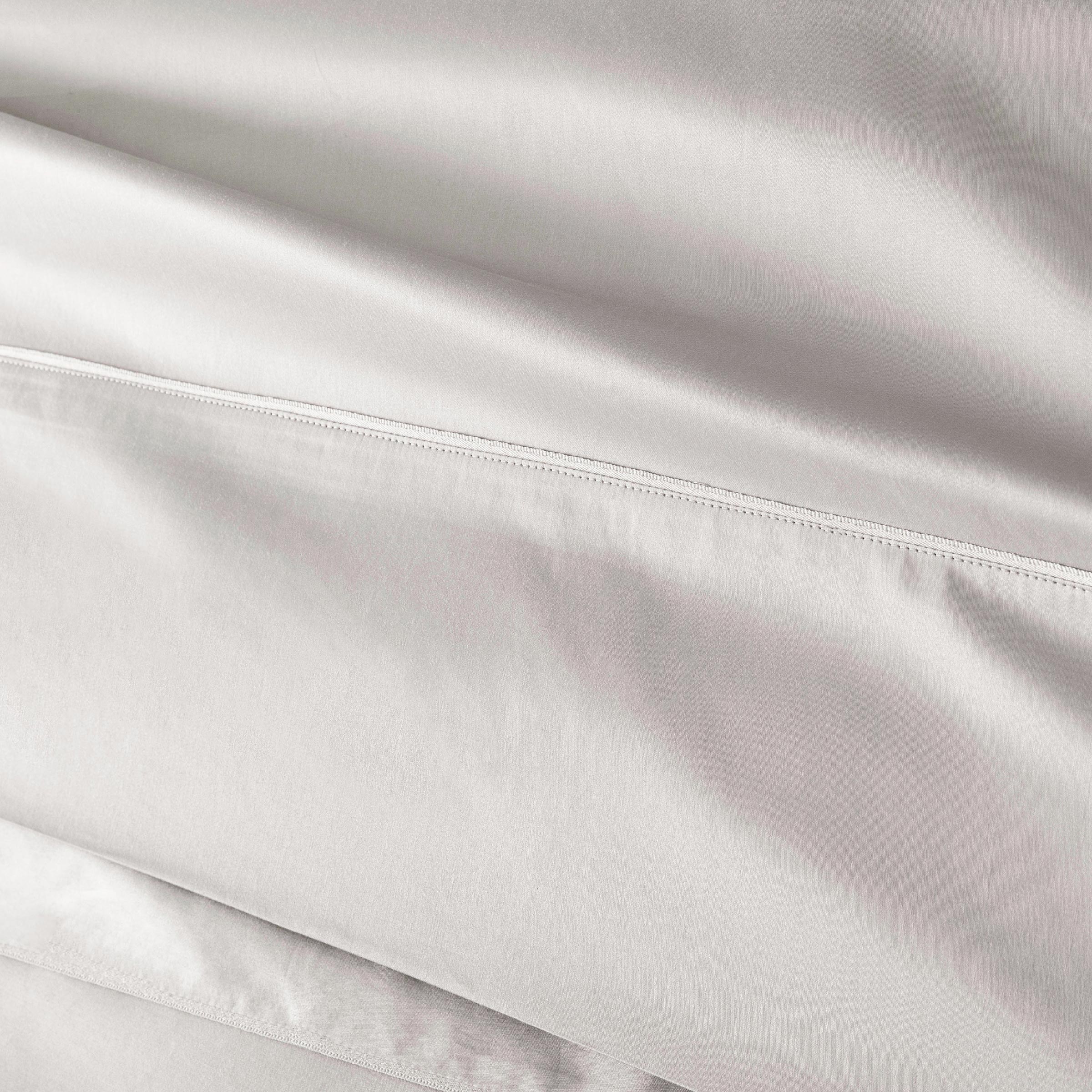 Alexandre Turpault Dekbedovertrek Teophile Organic Satijn 300TC Oyster