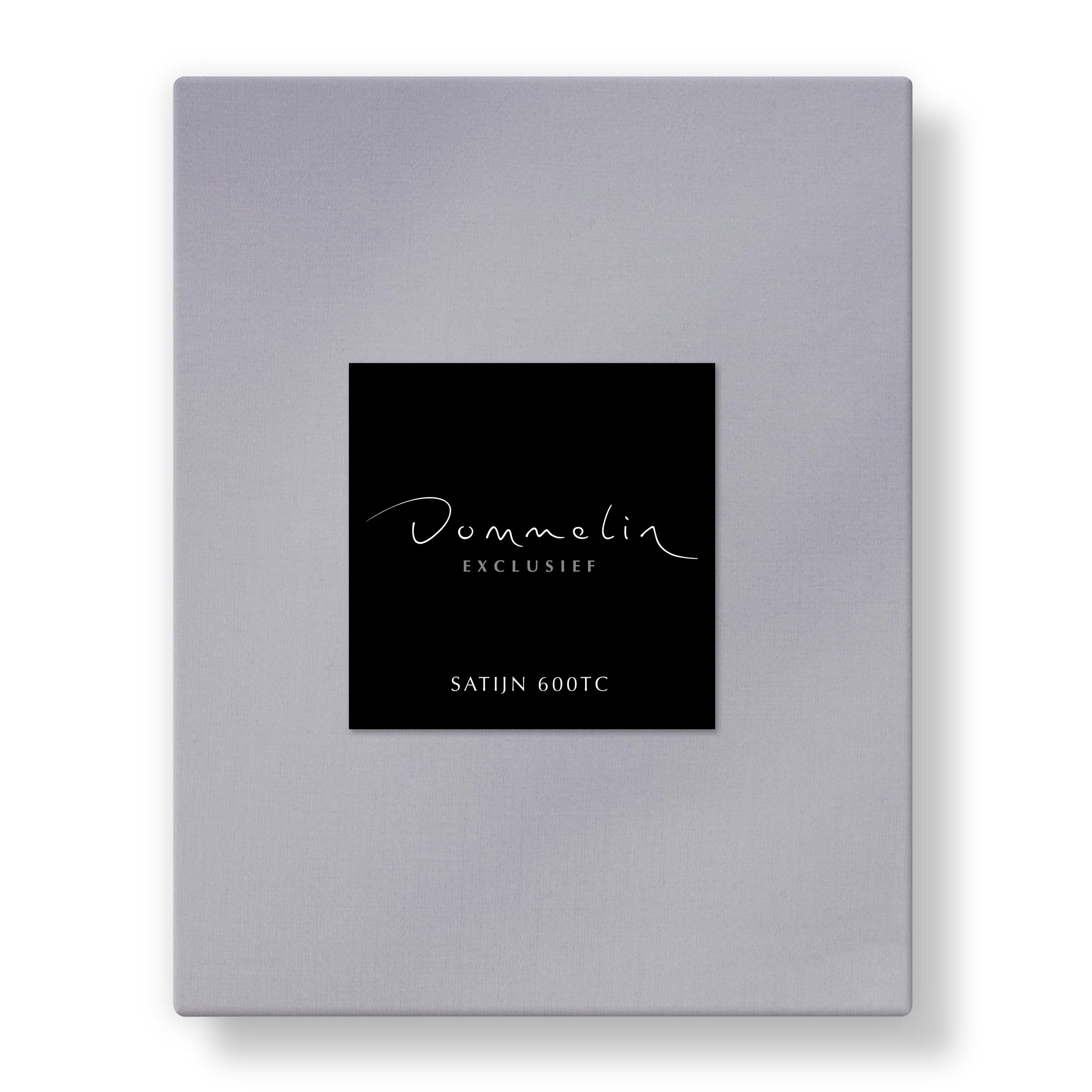 Dommelin Topper Hoeslaken Satijn 600TC Parel