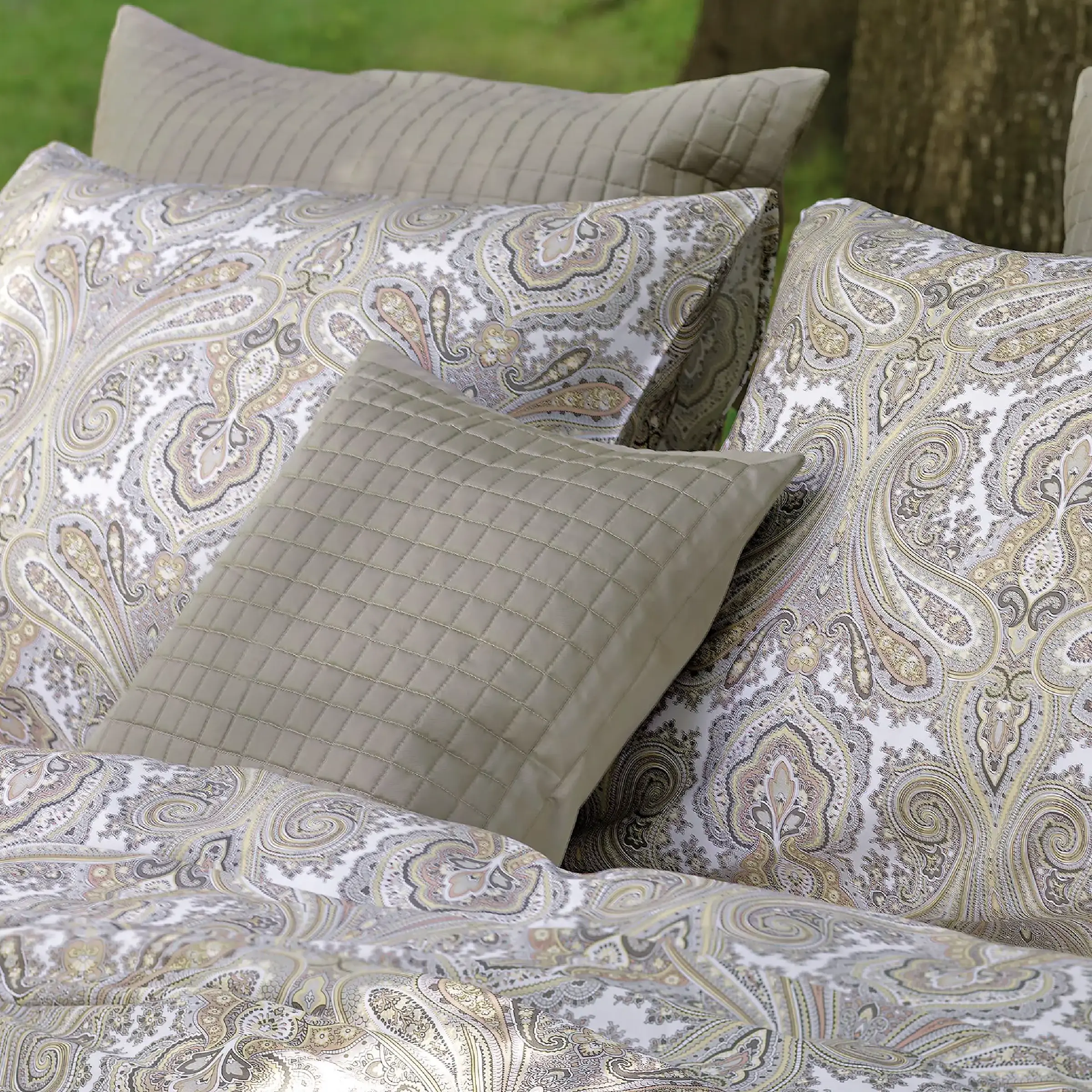 Dommelin Lakenset Pordoi Satijn 400TC Beige