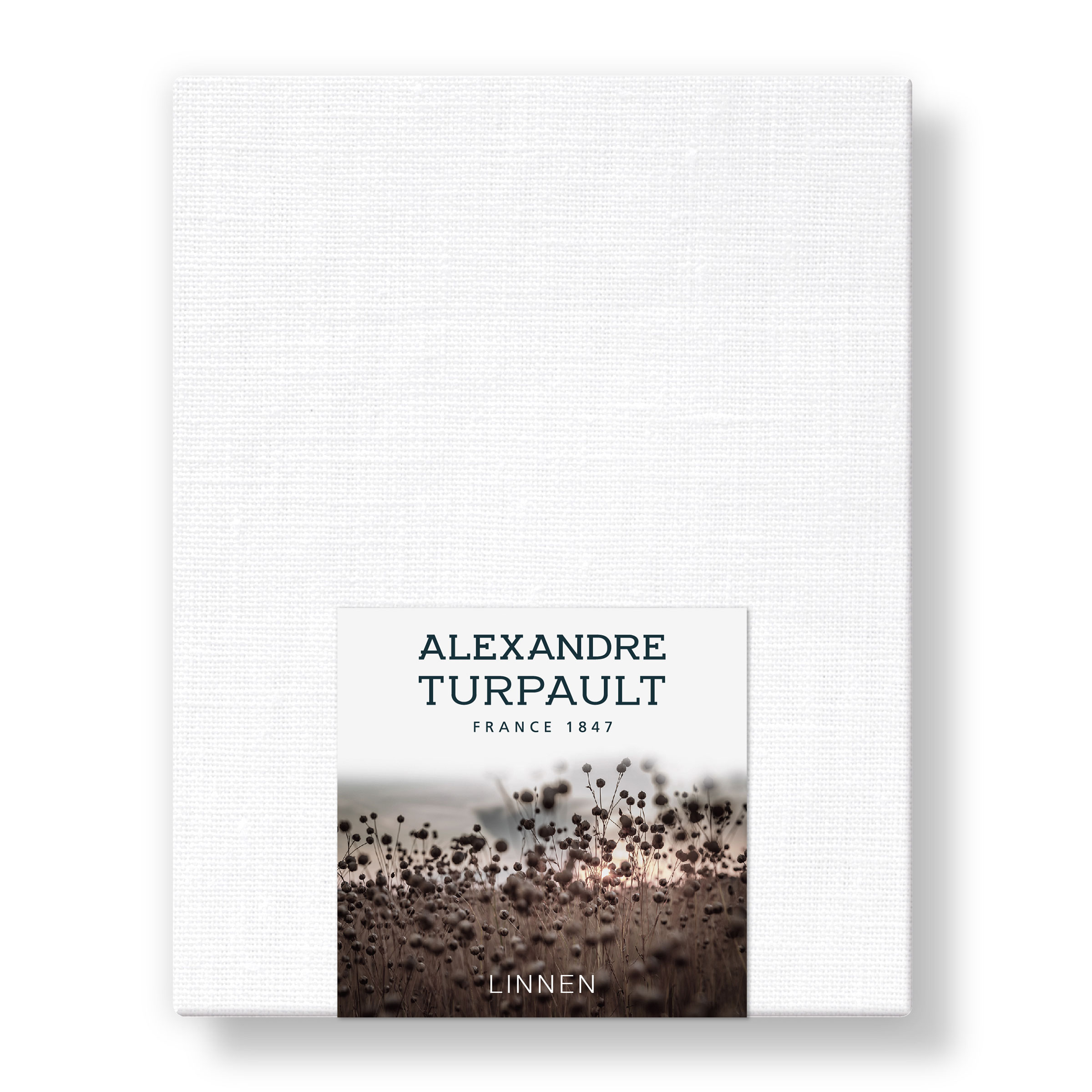Alexandre Turpault Laken Keops Linnen Wit