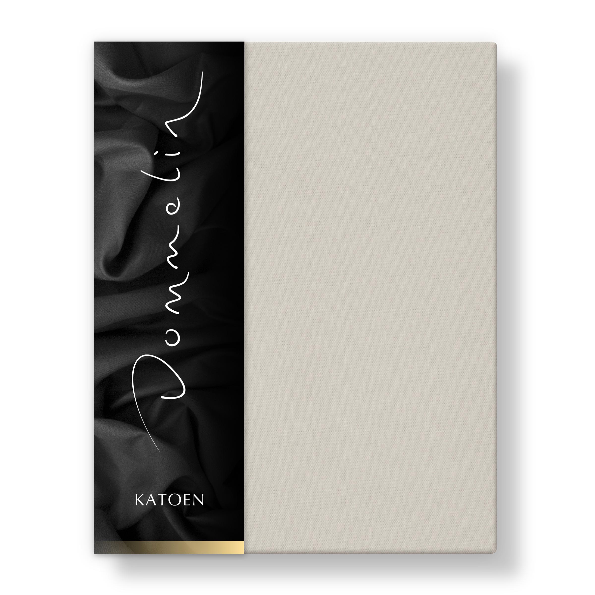 Dommelin Hoeslaken Katoen 180TC Beige