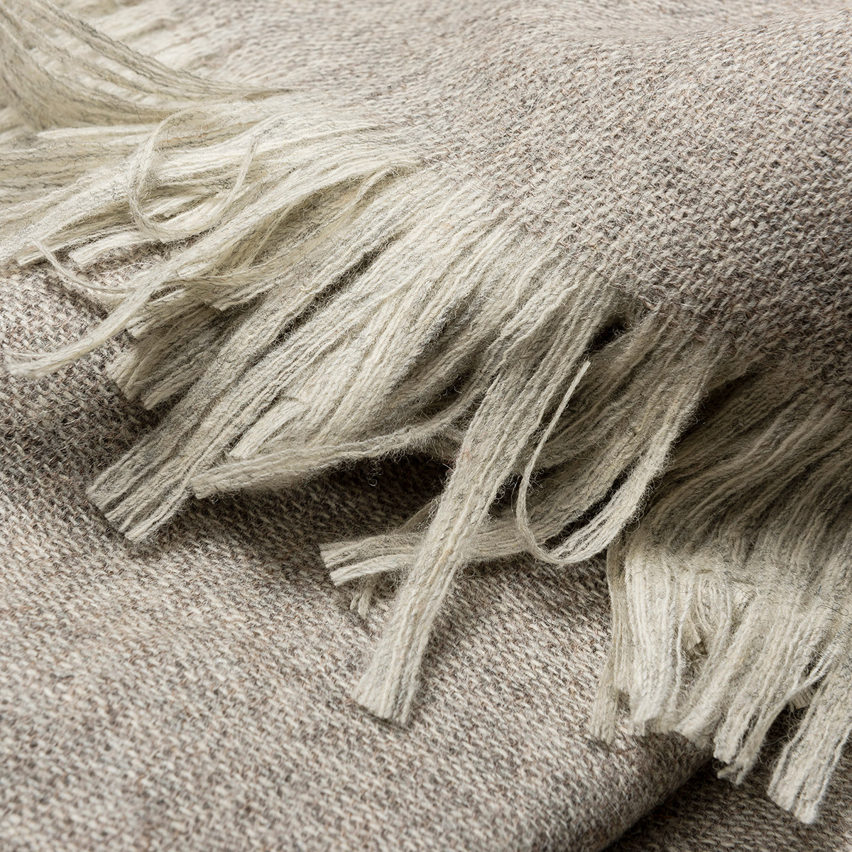 Mrs.Me Deken Nick Wol Mix Oyster 180 x 300 cm