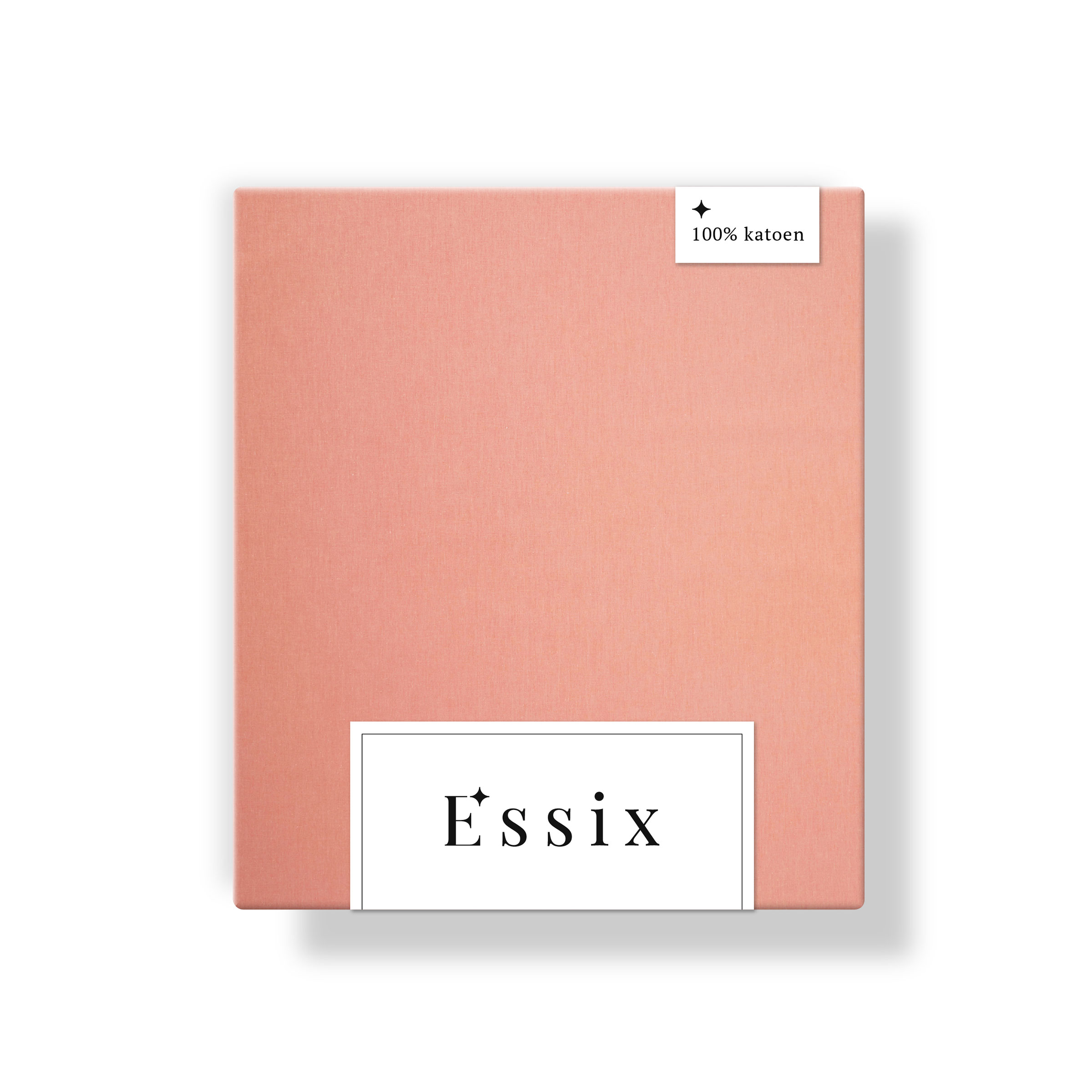 Essix Kussensloop Tout Doux Katoen 145TC Rose Solaire