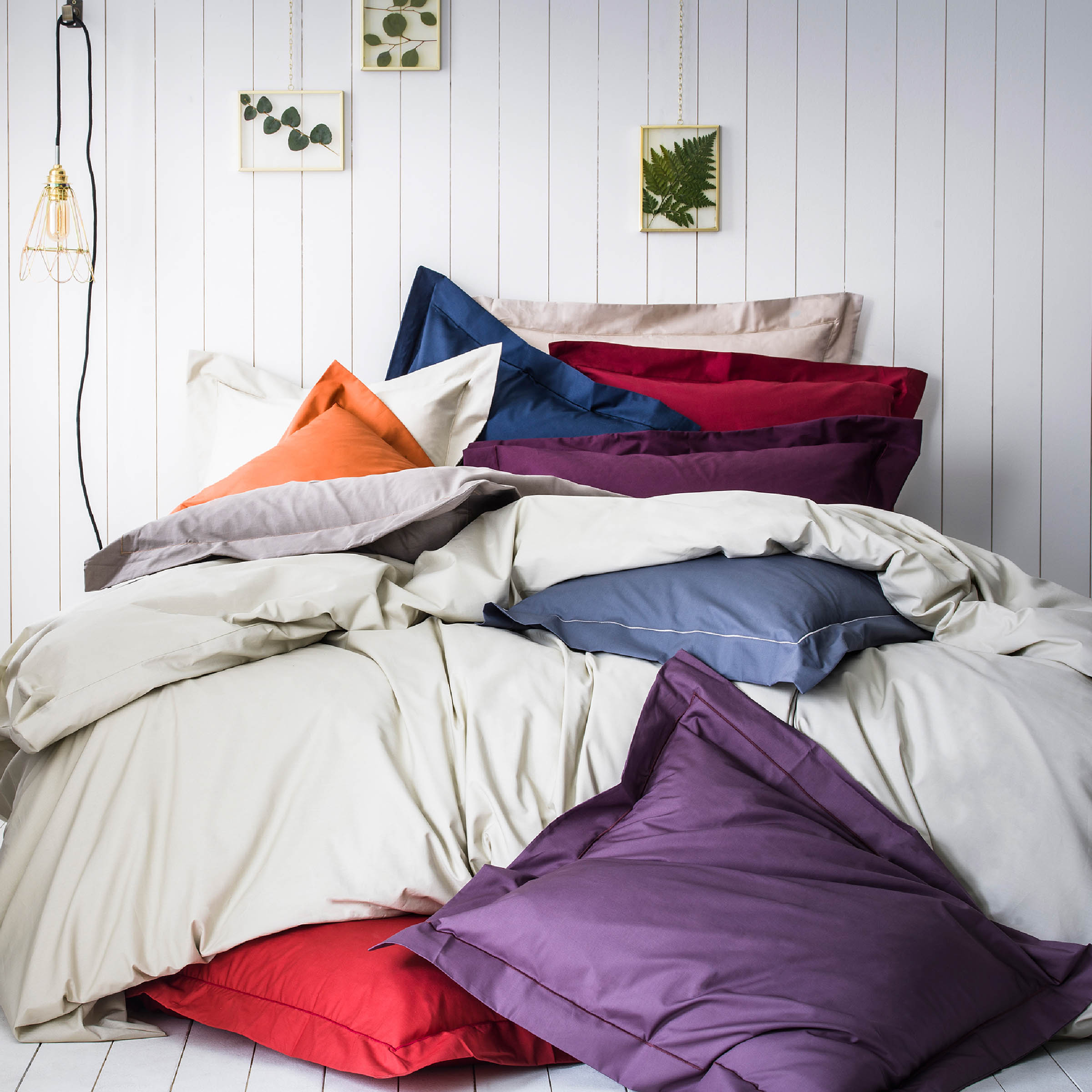 Essix Dekbedovertrek Premiere Percal 200TC Bleu Nuit