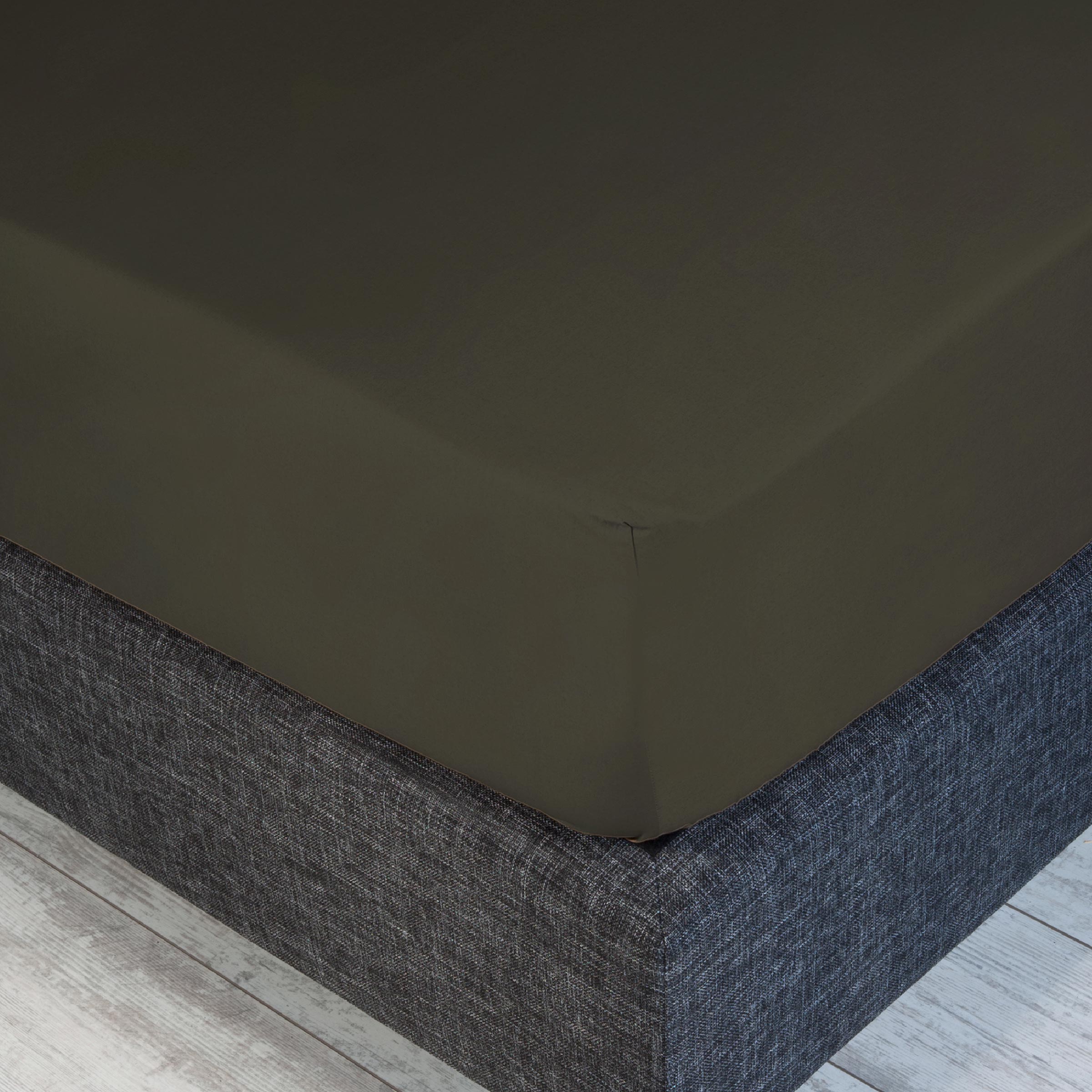 Dommelin Hoeslaken Satijn 300TC Leem