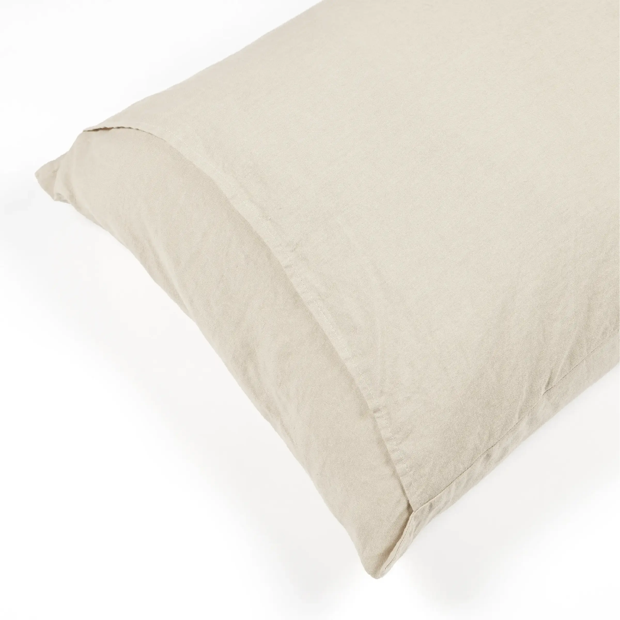 Libeco Kussensloop Madison Washed Linnen 175 gr/m2 White Sand