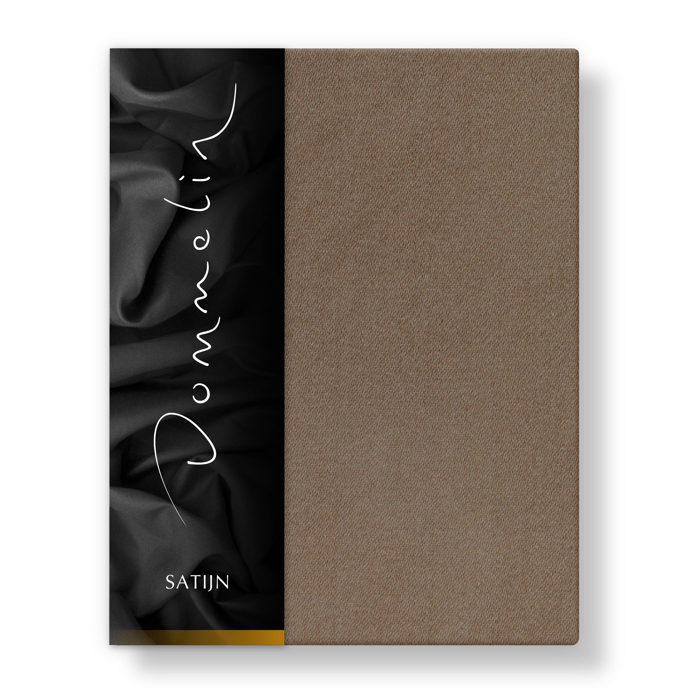 Dommelin Topper Hoeslaken Satijn 300TC Cappuccino