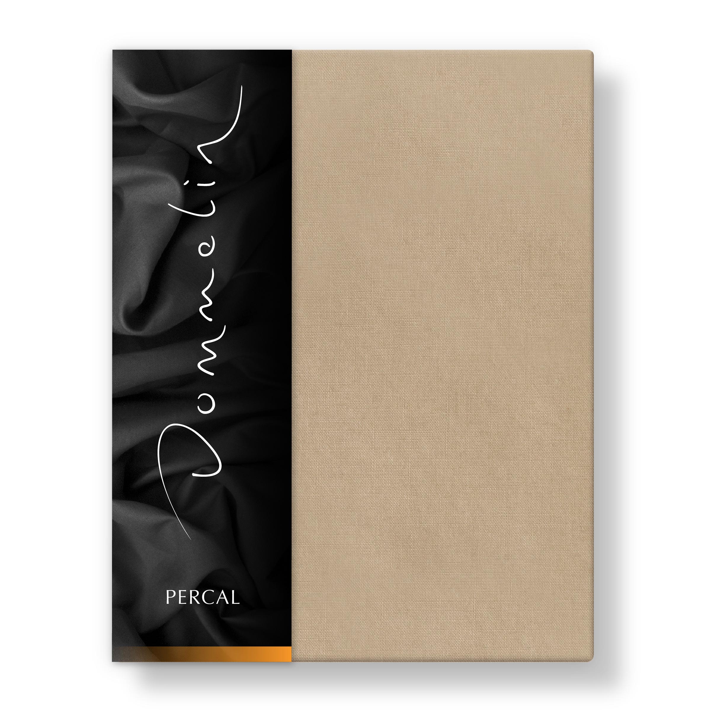 Dommelin Hoeslaken Percal 200TC Cafe