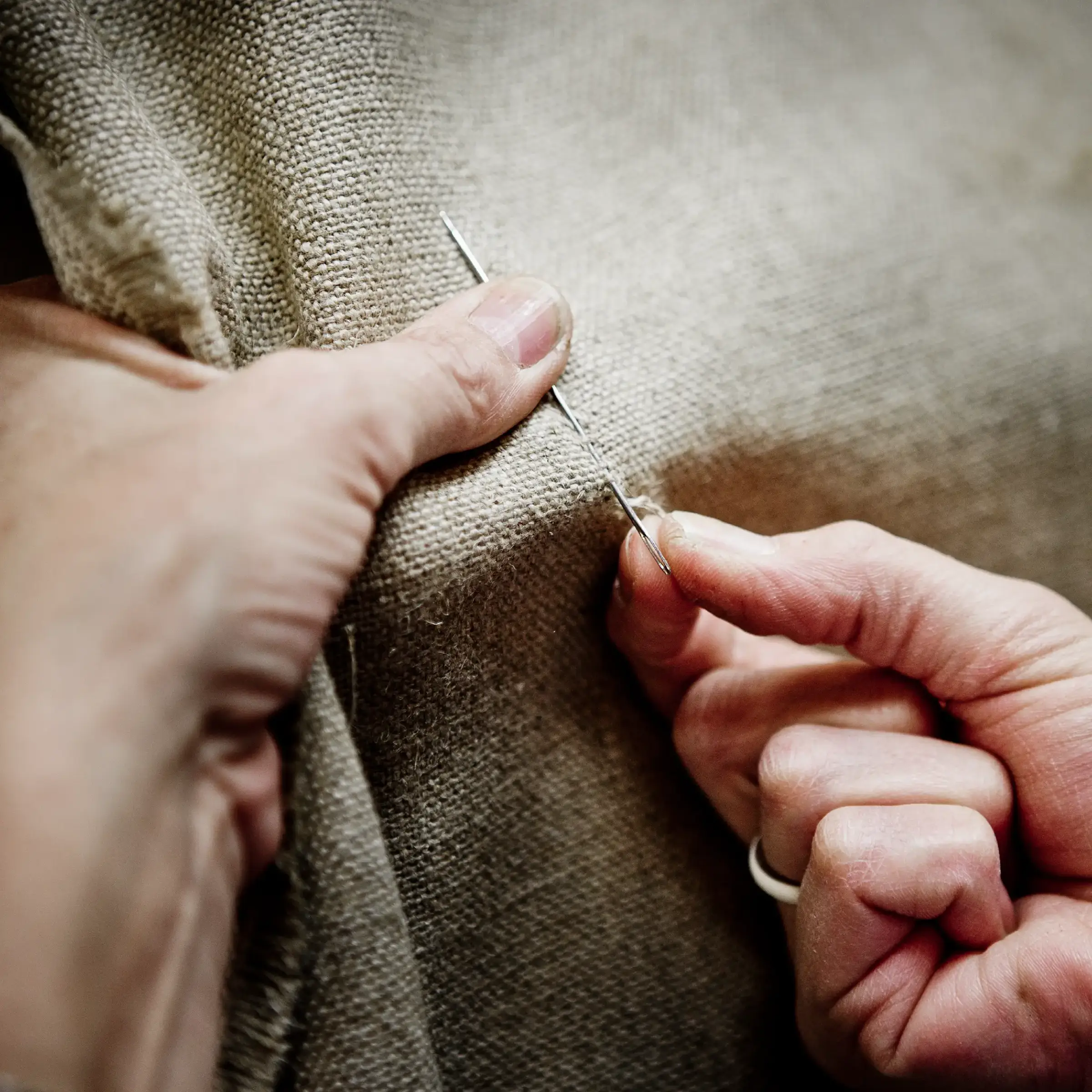 Libeco Laken Madison Washed Linnen 175 gr/m2 Wit