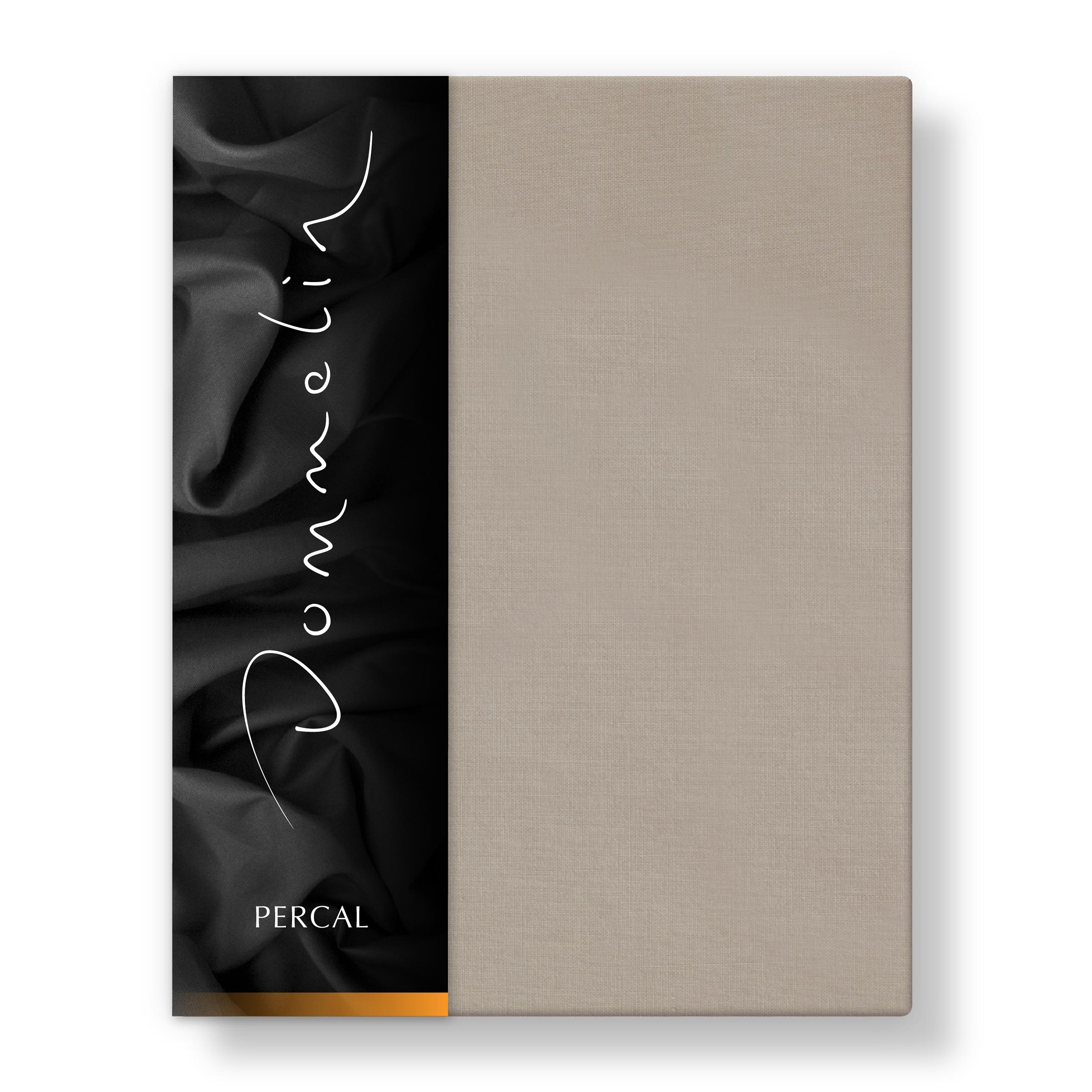 Dommelin Split Hoeslaken Percal 200TC Kaki