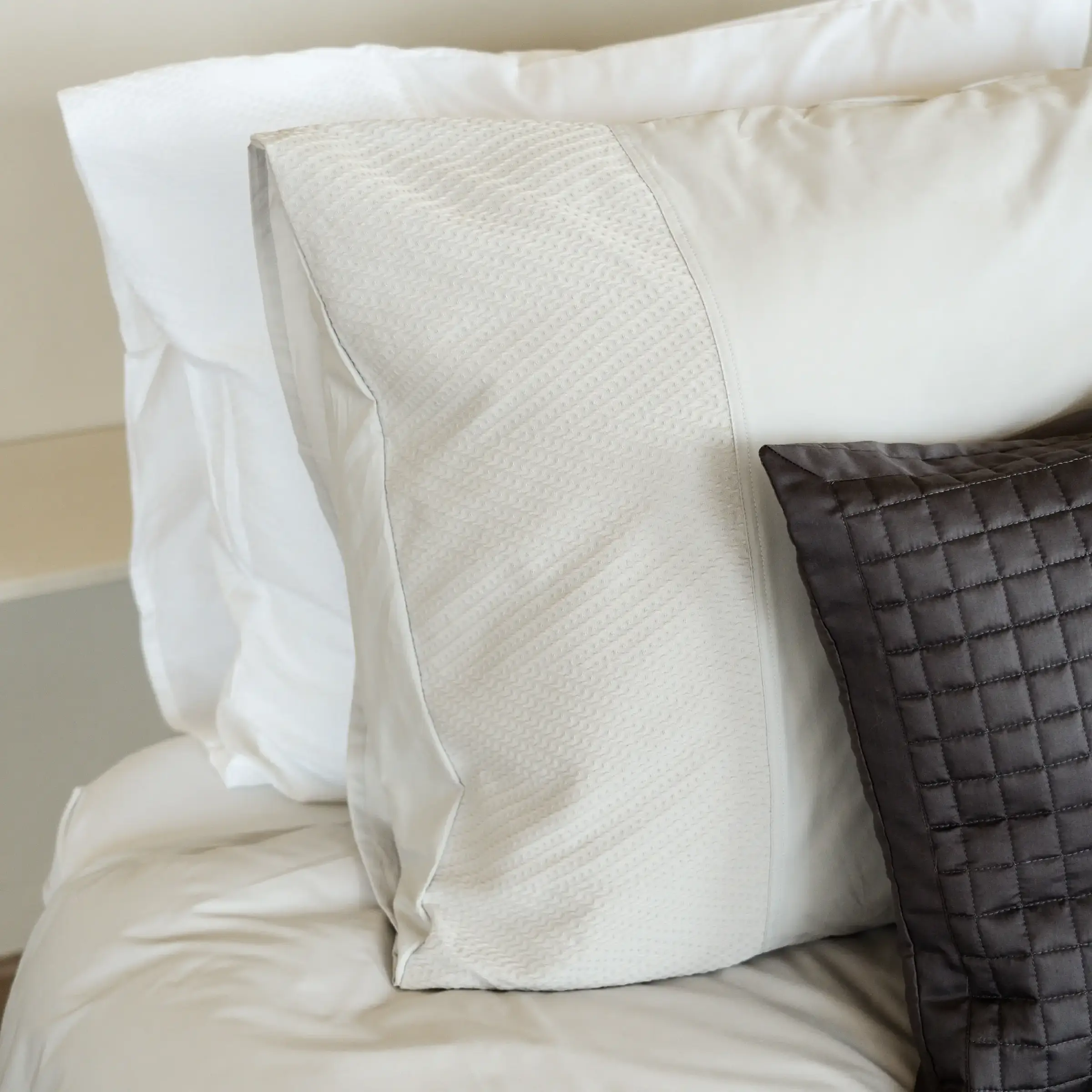 Dommelin Kussensloop Liva Percal 200TC Zilver 60 x 70 cm  